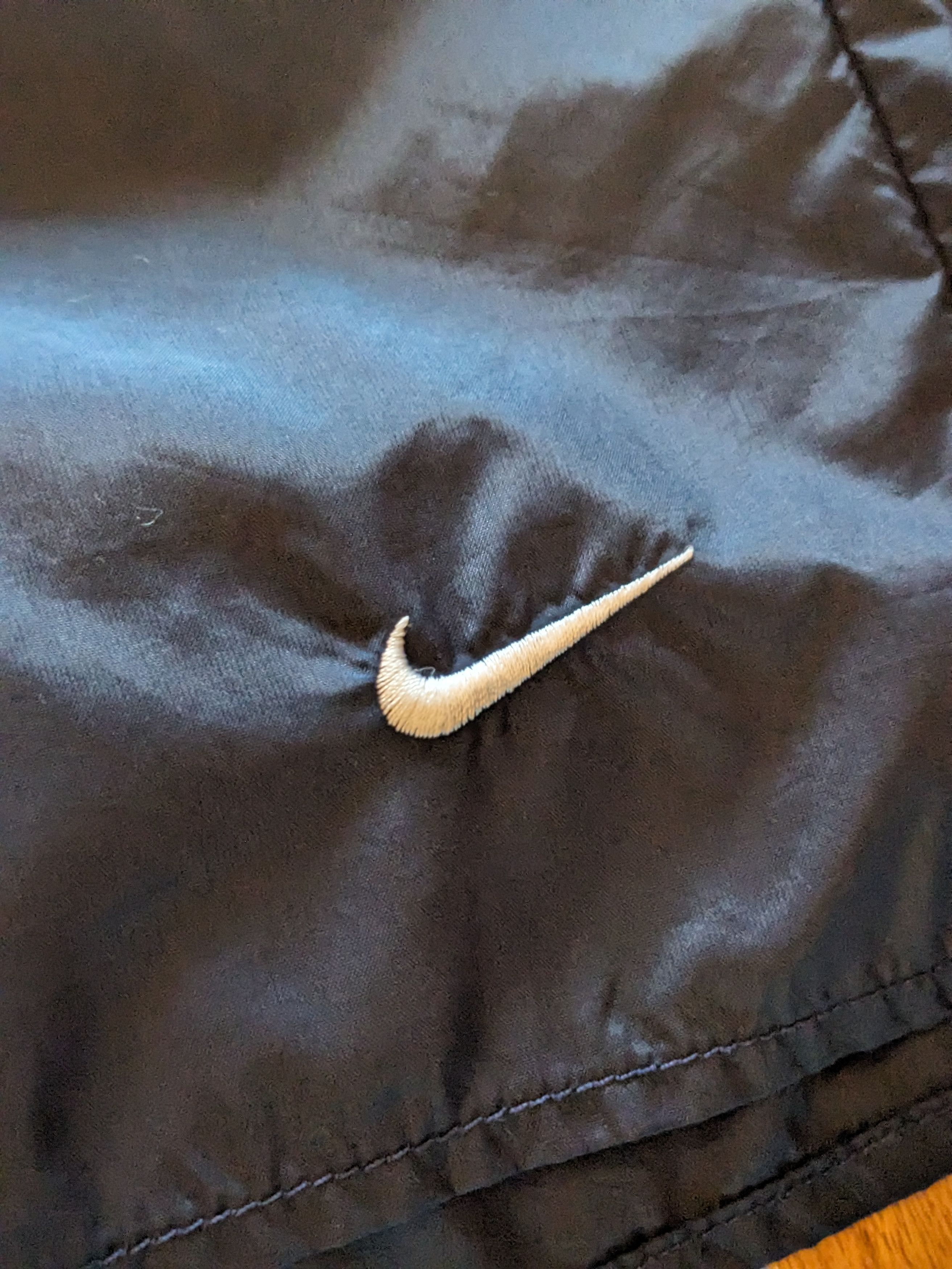 Nike × Vintage Vintage Y2K Nike Mini Swoosh Essential Blue XX-Large Shorts Size US 44 / EU 60 - 2 Thumbnail