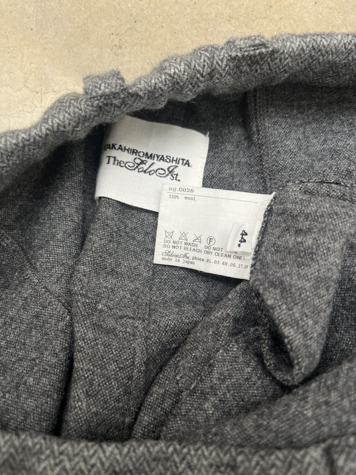 Takahiromiyashita The Soloist. pajama pants. Size US 44 / EU 60 - 3 Thumbnail