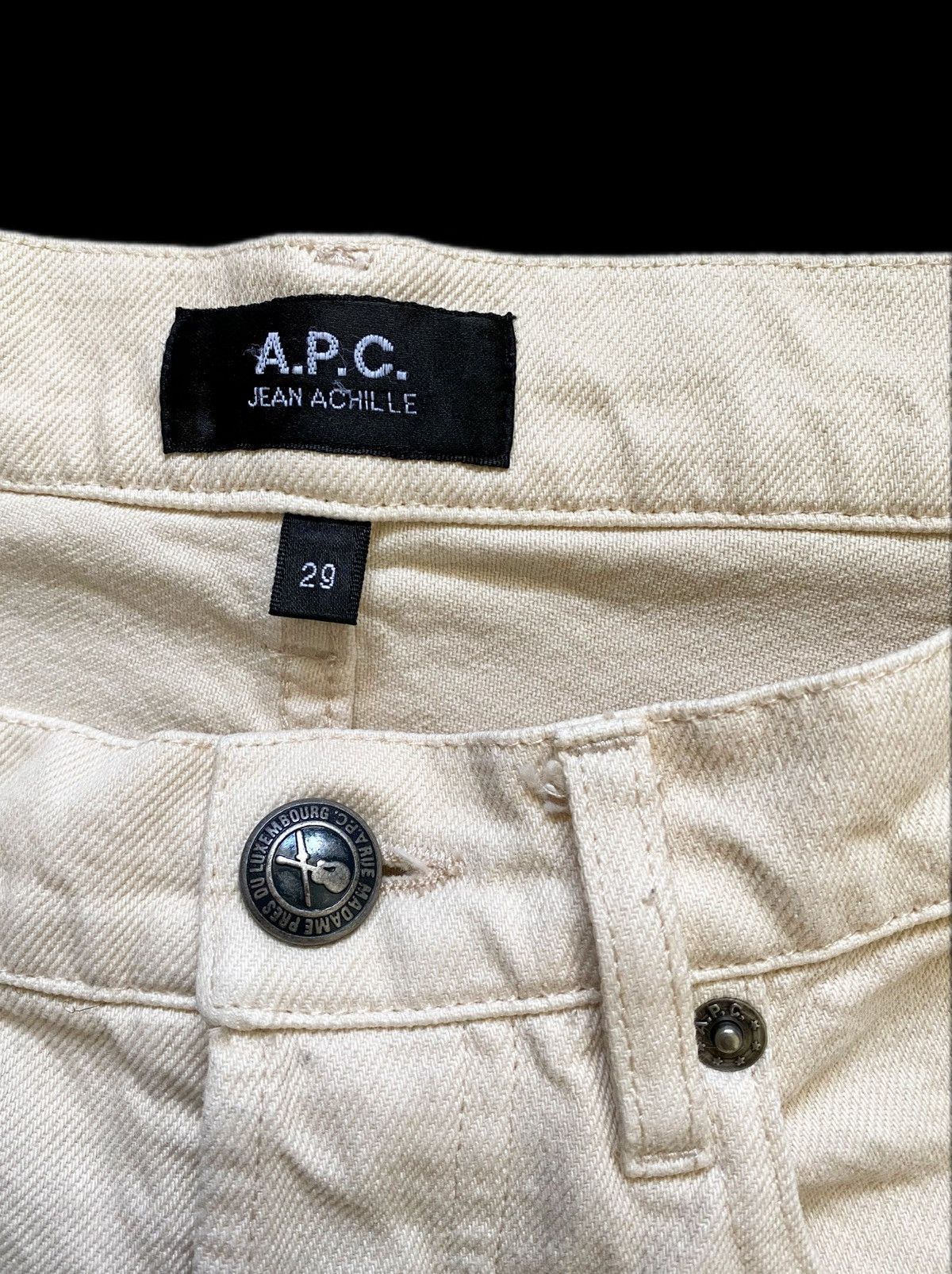 A.P.C. Vintage A.P.C. Jean Achille Cropped Jeans Size US 32 / EU 48 - 2 Thumbnail