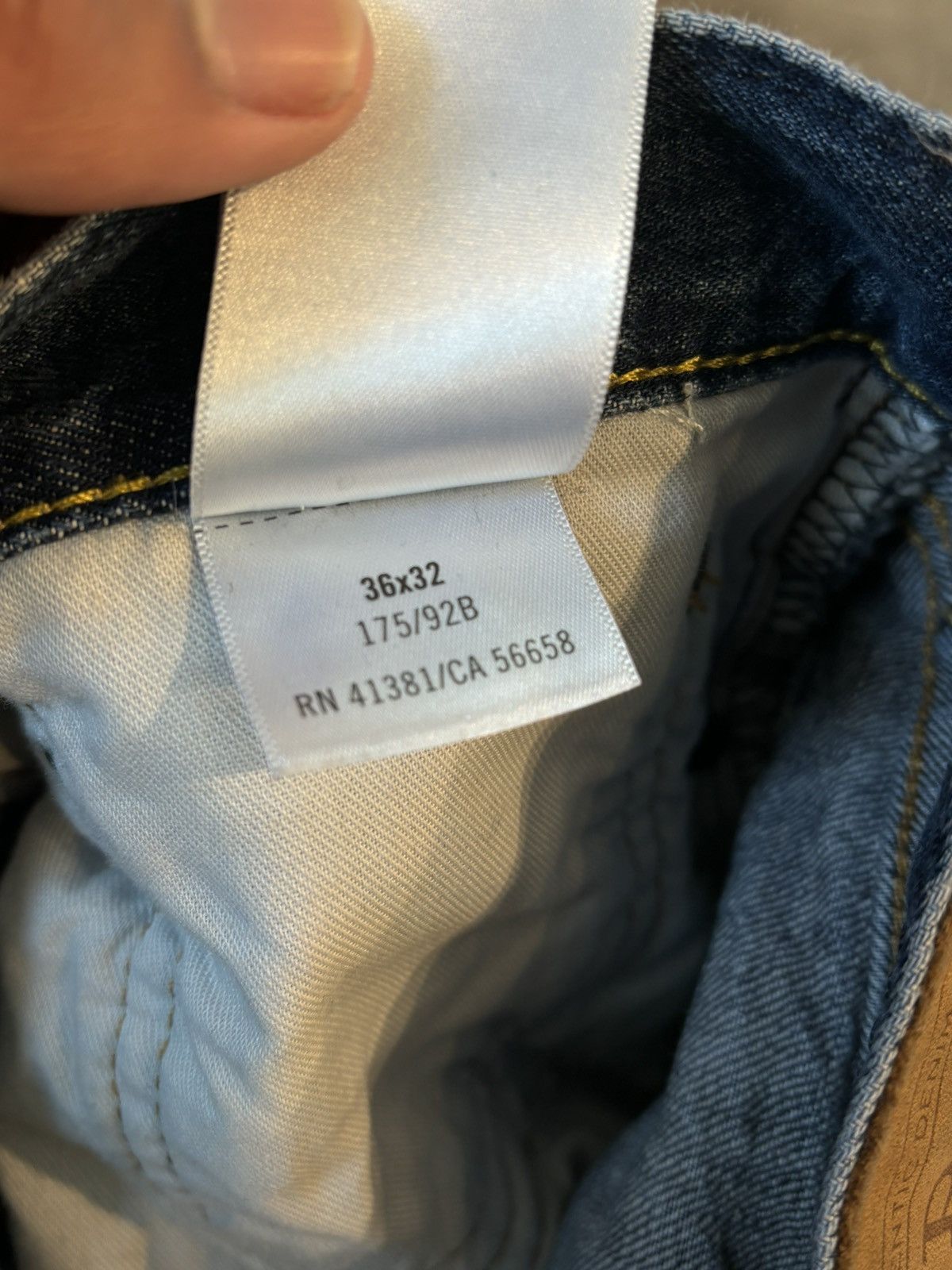 Polo Ralph Lauren × Vintage Blue Polo Ralph Lauren Denim Size US 36 / EU 52 - 9 Thumbnail