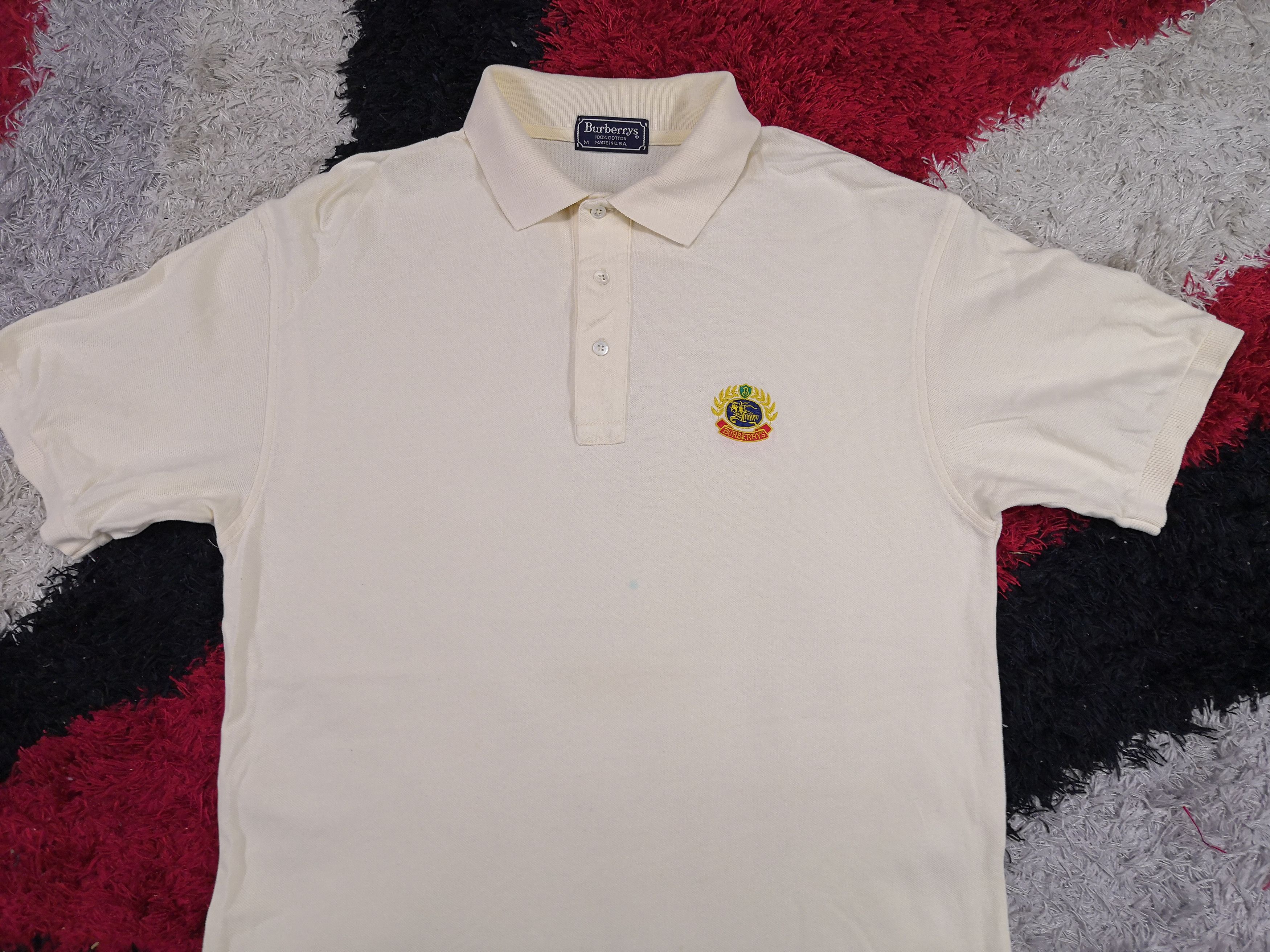 Burberry Vintage Burberrys T Shirt Burberry Polos Tee Size US M / EU 48-50 / 2 - 2 Thumbnail