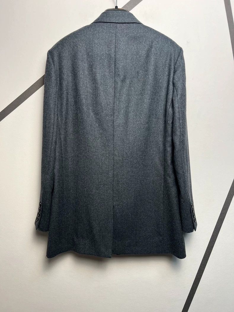 Saint Laurent Paris Saint Laurent Paris Black wool coat-2506 Size US M / EU 48-50 / 2 - 2 Thumbnail