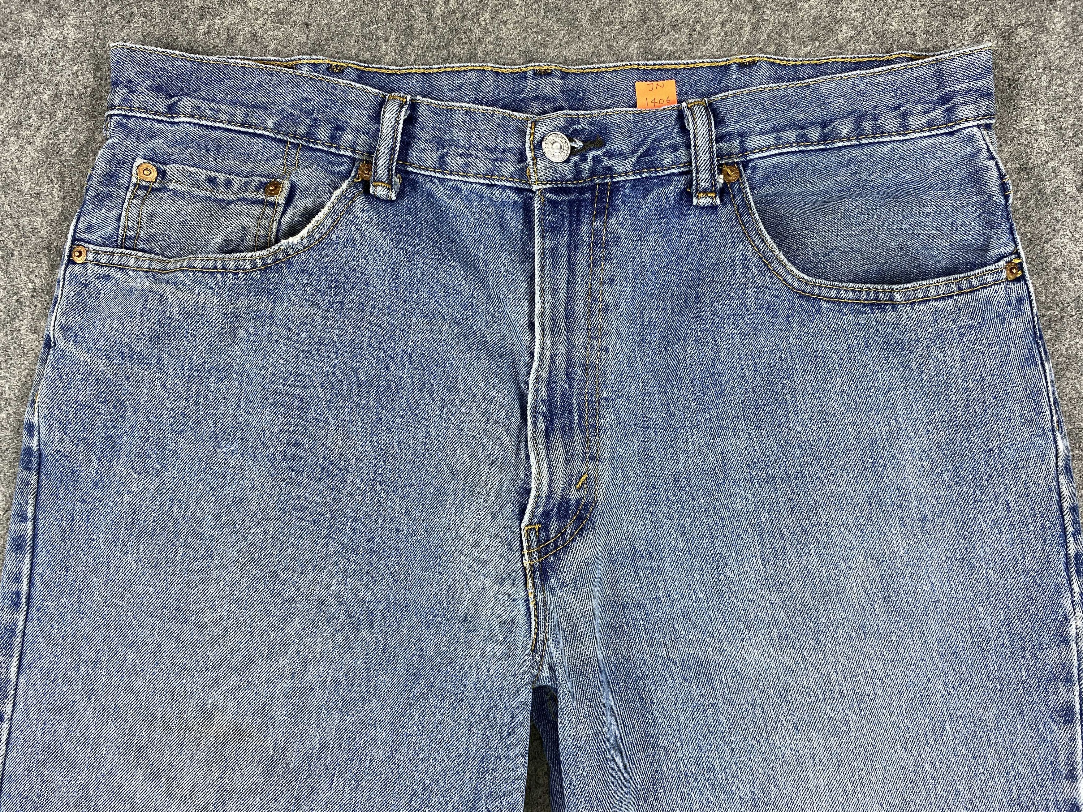 Levi's Blue Vintage Levi's 550 Jeans 38x33 Denim -JN1406 Size US 38 / EU 54 - 3 Thumbnail