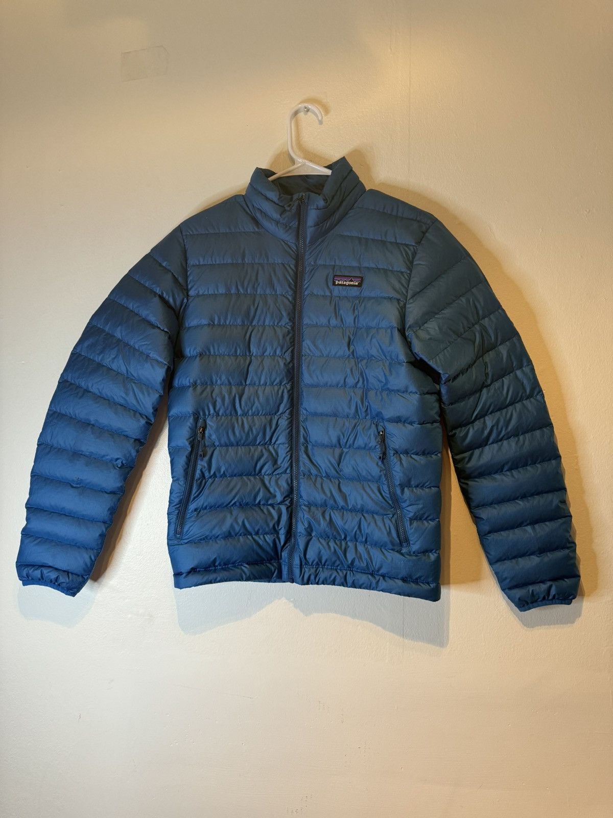 Patagonia Men’s Patagonia Down Sweater Jacket Quilted Blue goose Sz XS Size US XS / EU 42 / 0 - 1 Thumbnail