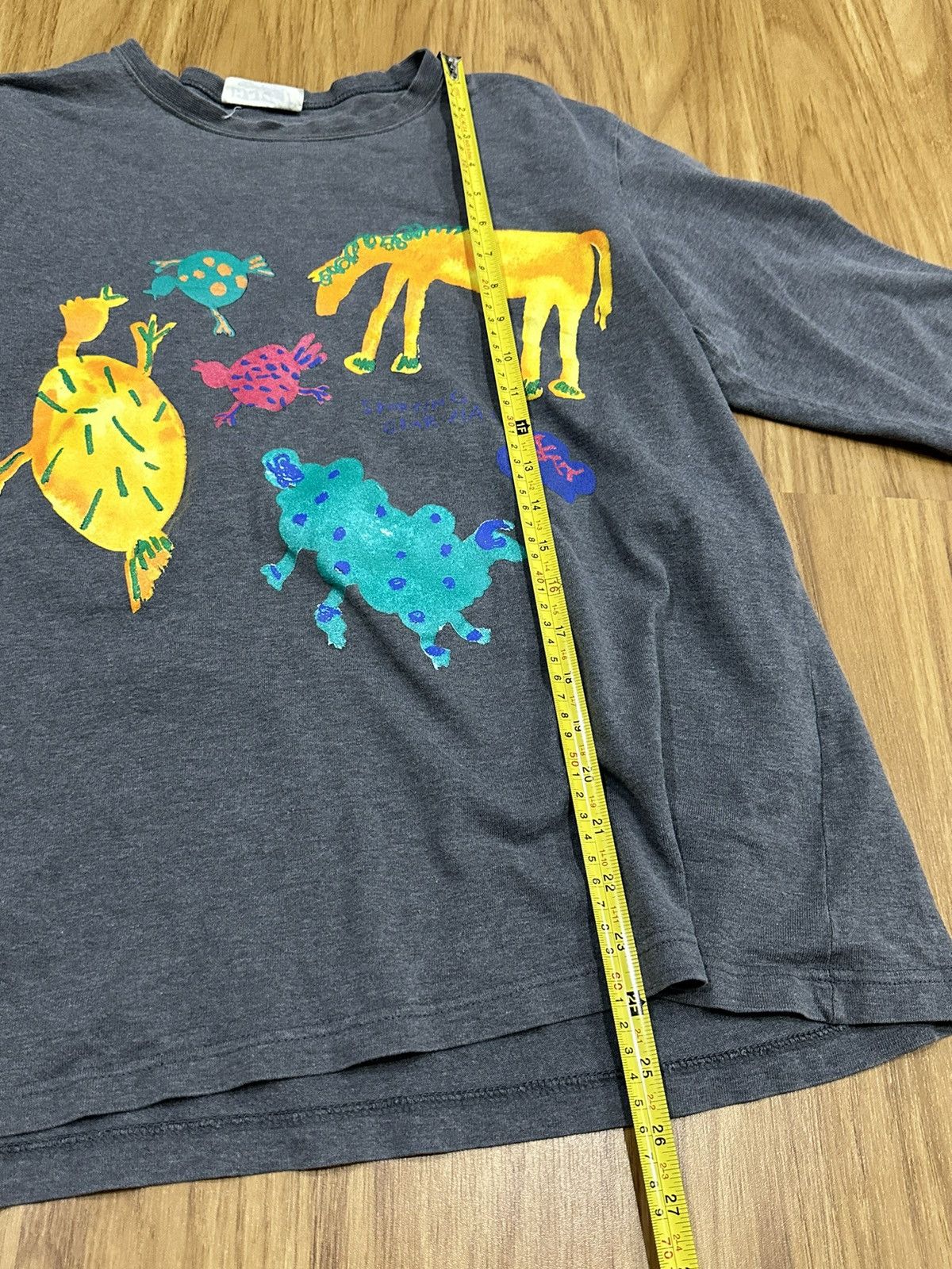 Hai Sporting Gear × Issey Miyake 1990 - Hai Sporting Gear Animal Printed L/S Shirts Size US M / EU 48-50 / 2 - 5 Thumbnail