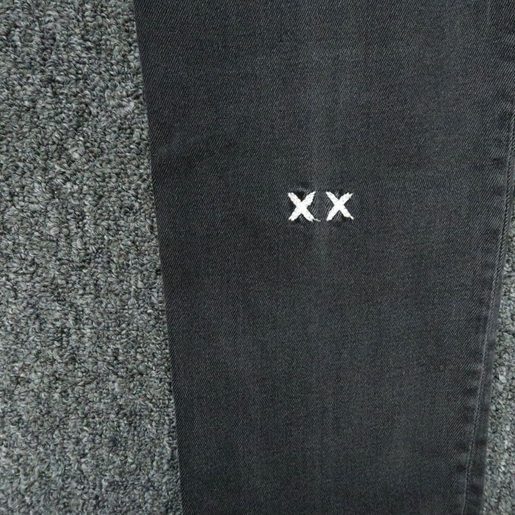 Cult Of Individuality VINTAGE Cult of Individuality Jeans Mens 32x33 Black Rocker Slim 5-Pocket Denim Straight Size US 32 / EU 48 - 7 Thumbnail