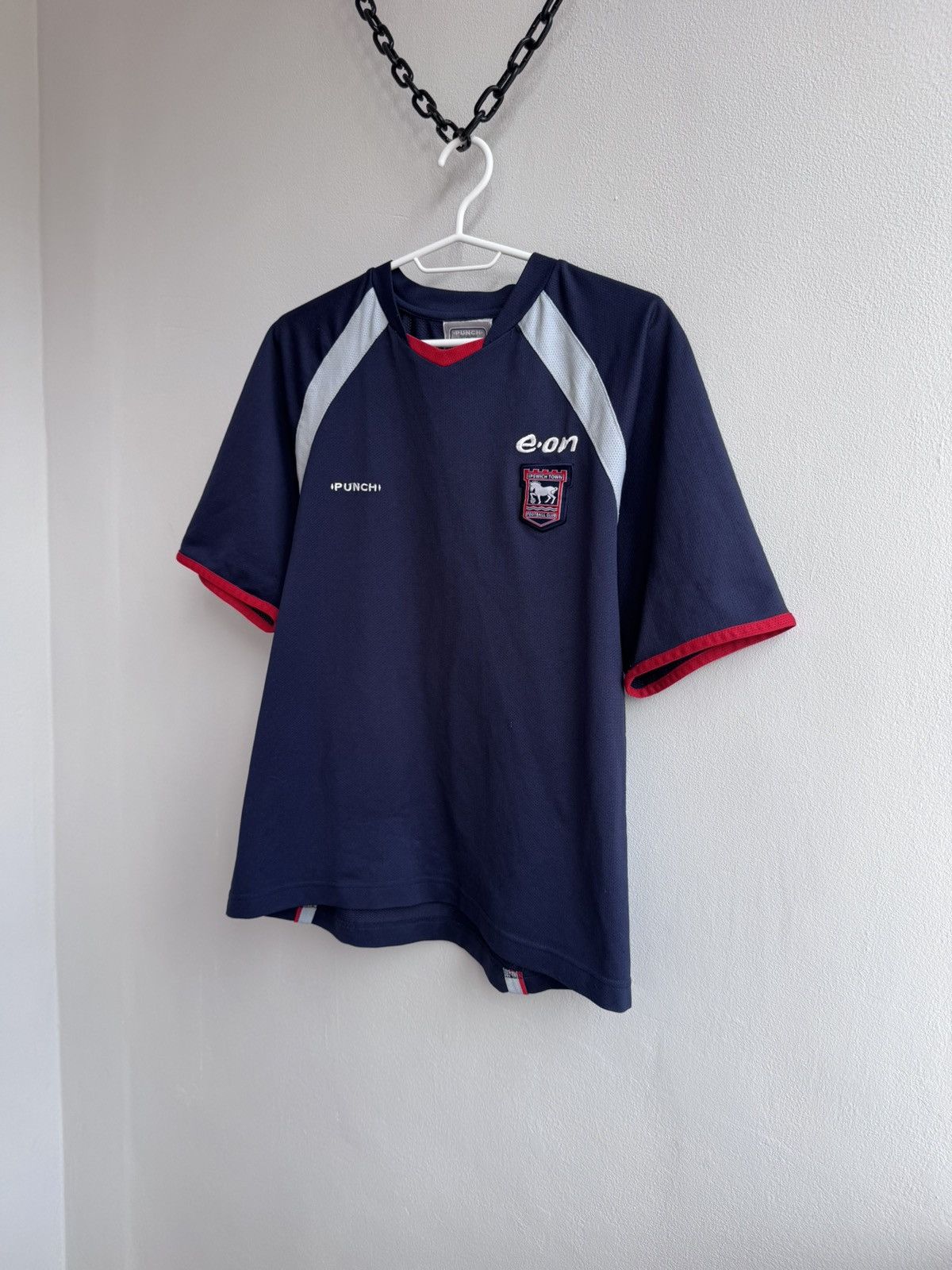 Vintage IPSWICH TOWN 1999 2001 FOOTBALL SOCCER SHIRT JERSEY PUNCH Size US S / EU 44-46 / 1 - 2 Thumbnail