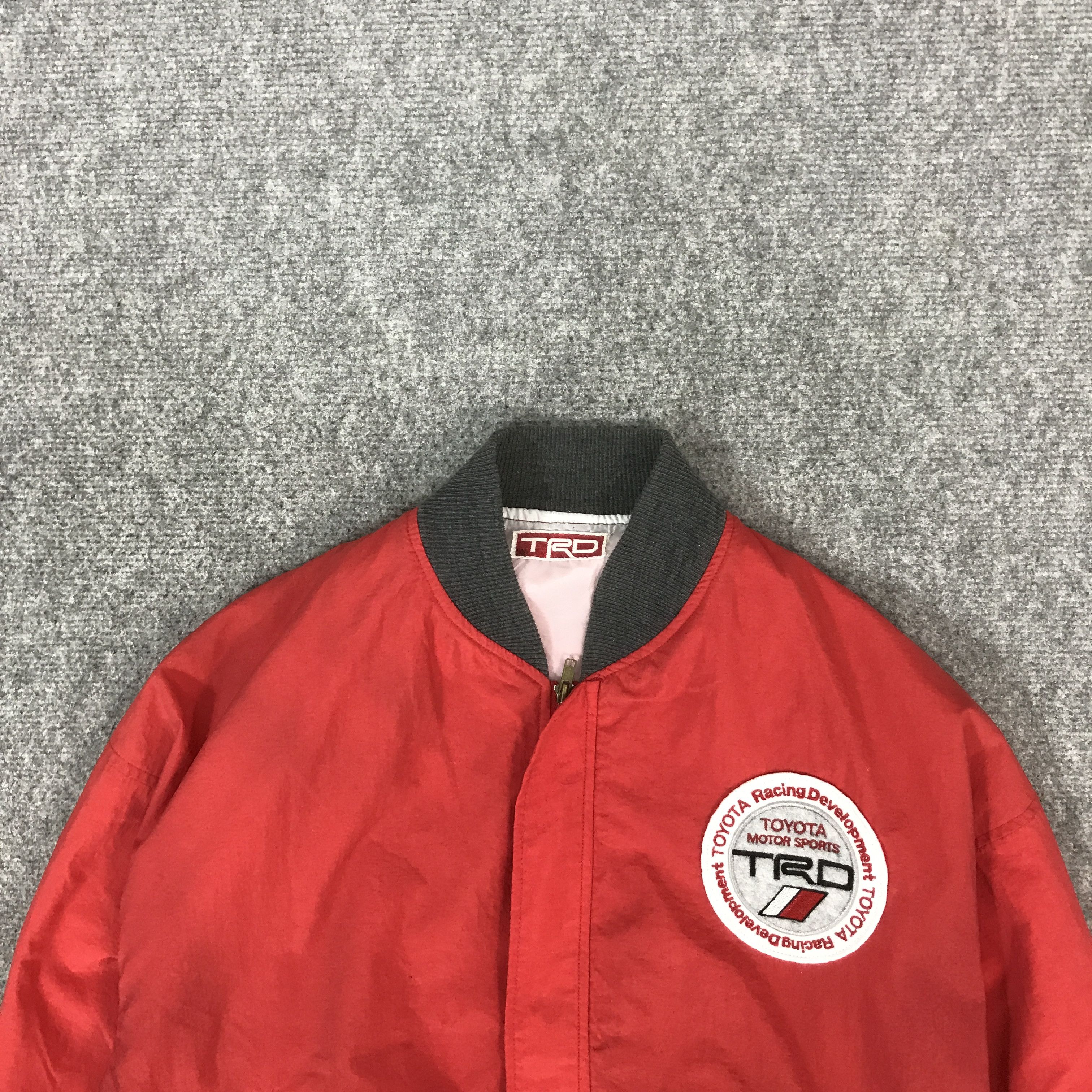 Sports Specialties VTG 90s TOYOTA TRD RACING BOMBER JACKET K69B7 Size US M / EU 48-50 / 2 - 3 Thumbnail