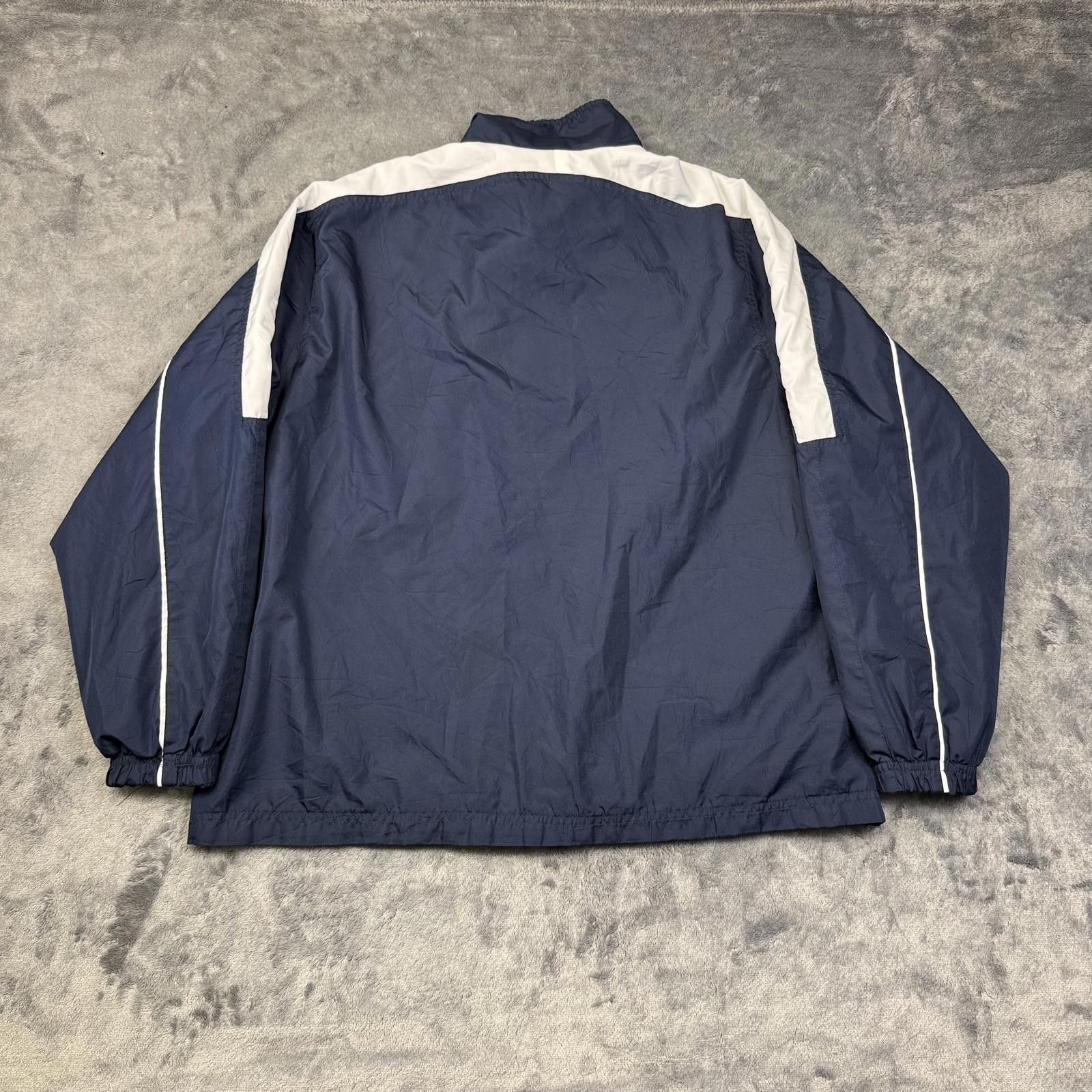 Hombre Nino Vintage Style Athletic Works Blue Track Jacket Size US L / EU 52-54 / 3 - 2 Thumbnail
