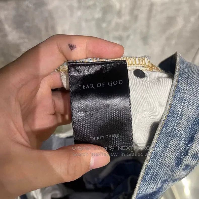 Fear of God Fear of God 4th Blue Cow Size US 32 / EU 48 - 4 Thumbnail