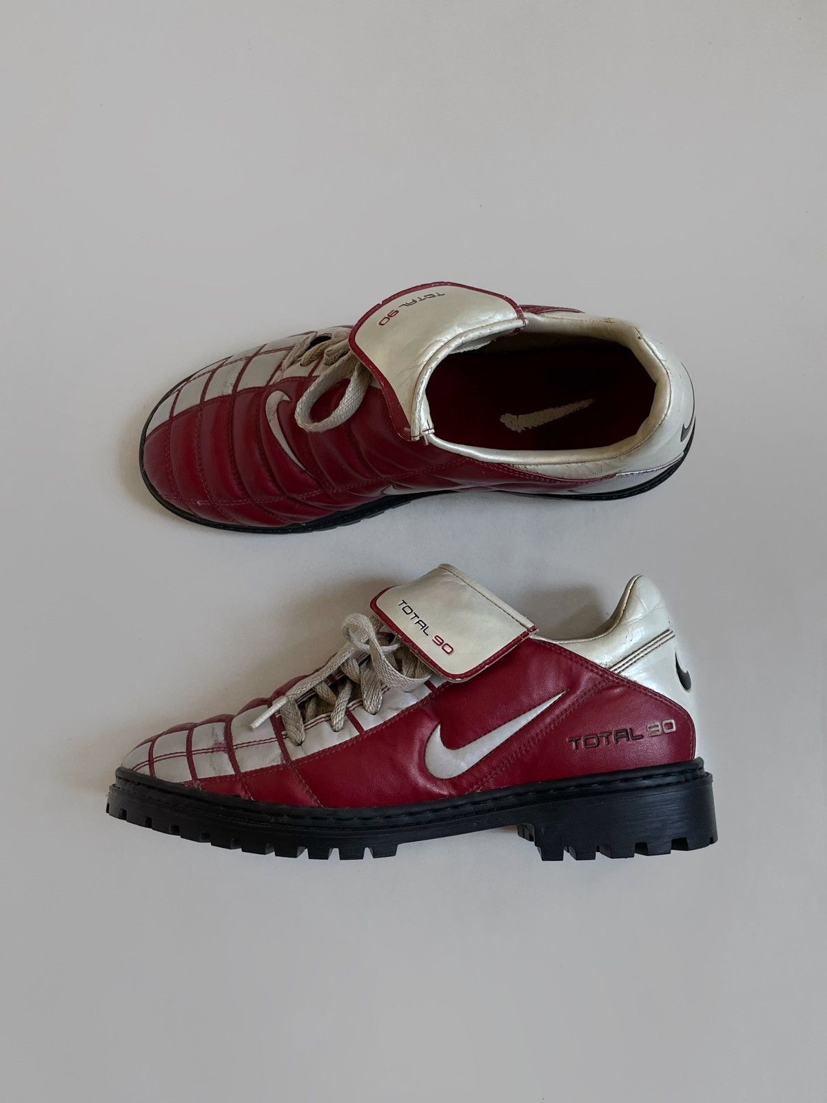 Archival Clothing Nike Streetwear Vintage Nike Total 90 leather football boots Grailed