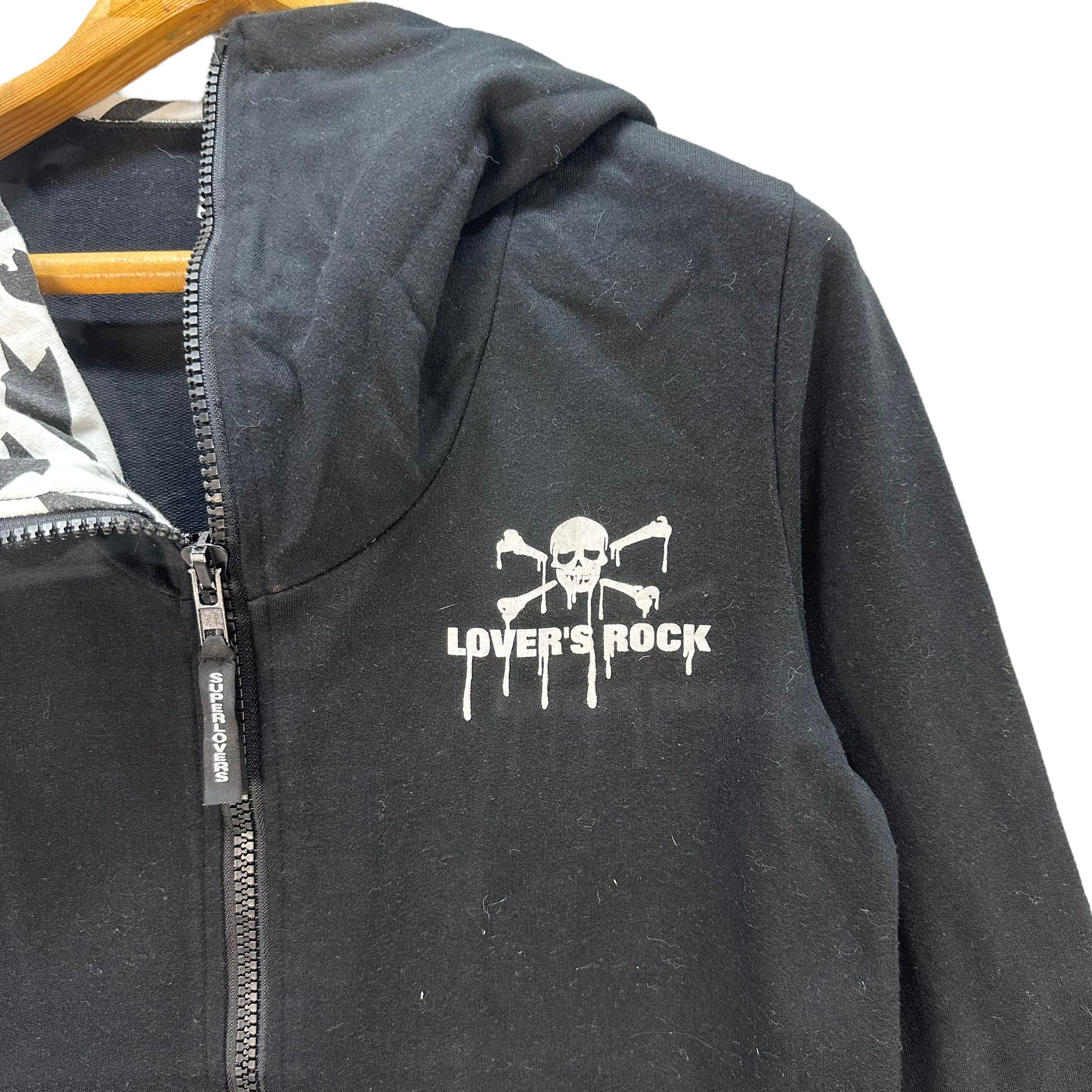 Japanese Brand Lovers Rock Super Lover Ninja Zipper Hoodies #8597-016 Size US S / EU 44-46 / 1 - 3 Thumbnail