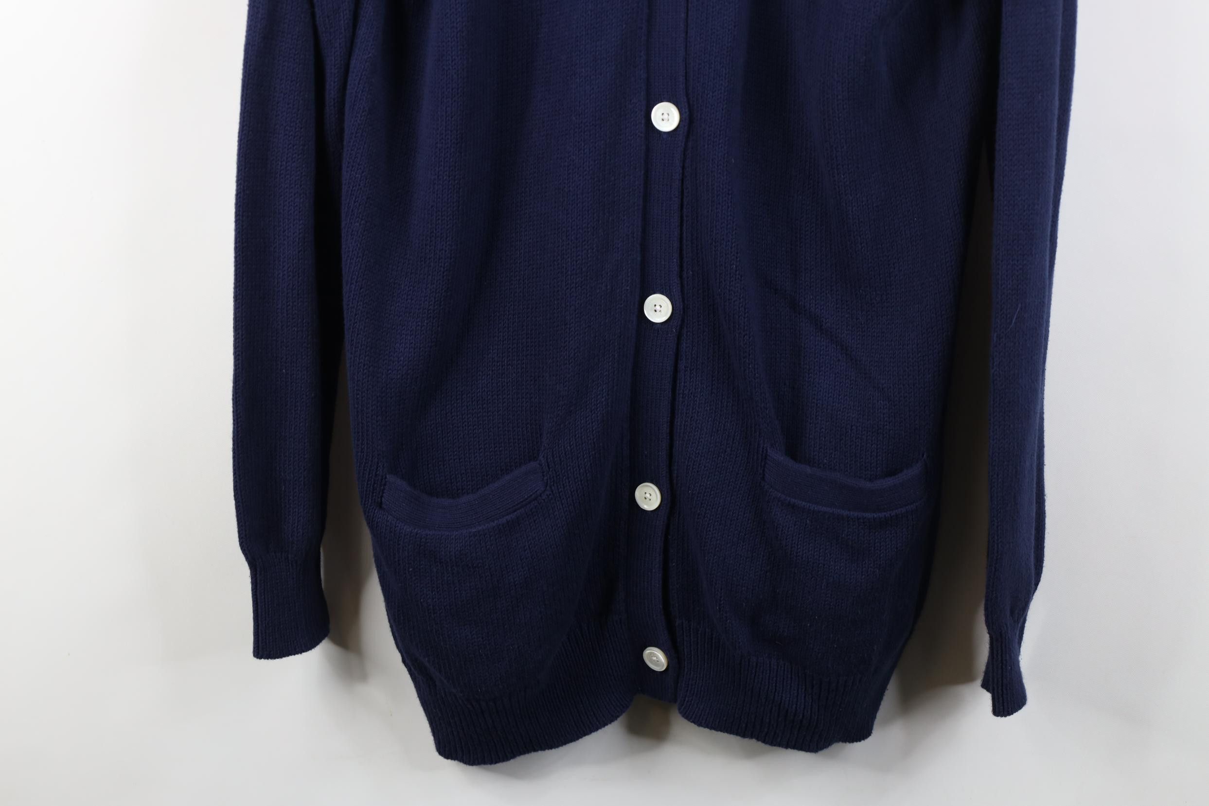 Polo Ralph Lauren Vintage 90s Ralph Lauren Crown Monogram Knit Sweater Size L / US 10 / IT 46 - 3 Thumbnail