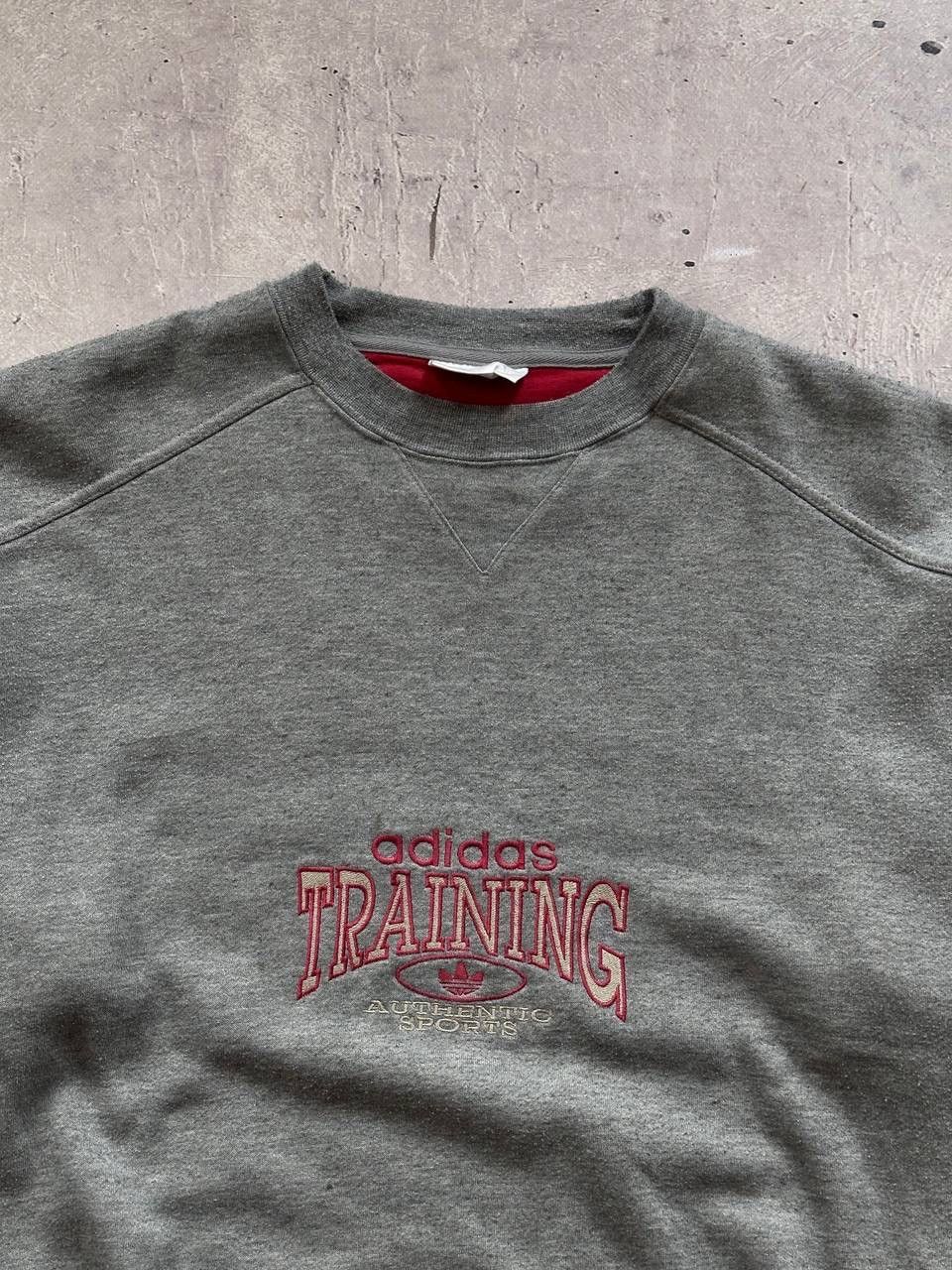Adidas × Vintage Adidas Training Authentic Sports Sweatshirt 90s-00s Size US M / EU 48-50 / 2 - 4 Thumbnail