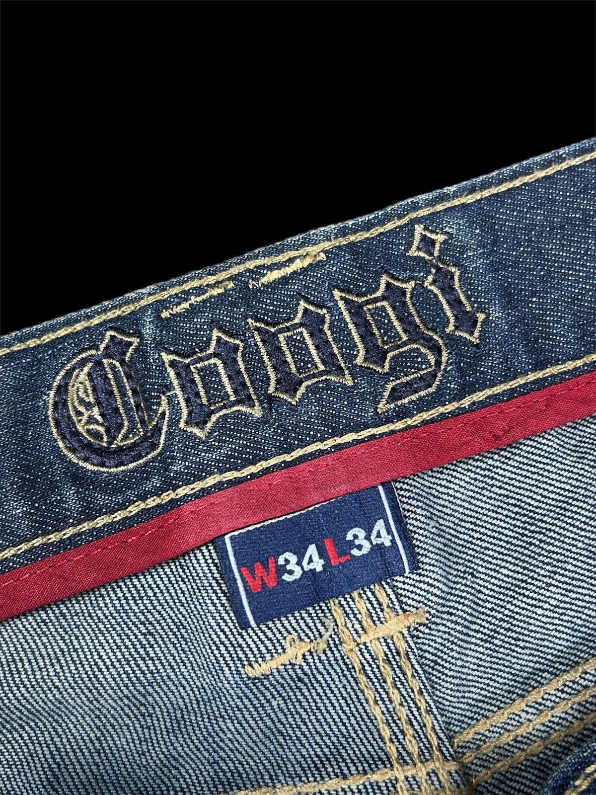 Coogi Coogi Wide Leg Embroidered Jeans Size US 34 / EU 50 - 17 Thumbnail