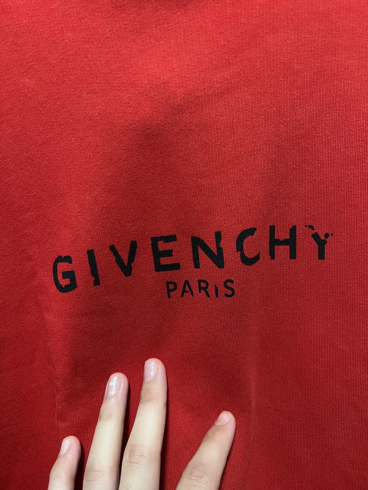 Givenchy Givenchy Hoodie Red Size US M / EU 48-50 / 2 - 2 Thumbnail