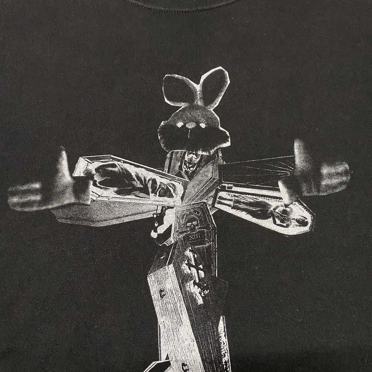 Japanese Brand × Undercover Undercover Jun Takahashi Coffin Bunny Holy Shit T Shirt Size US M / EU 48-50 / 2 - 4 Thumbnail