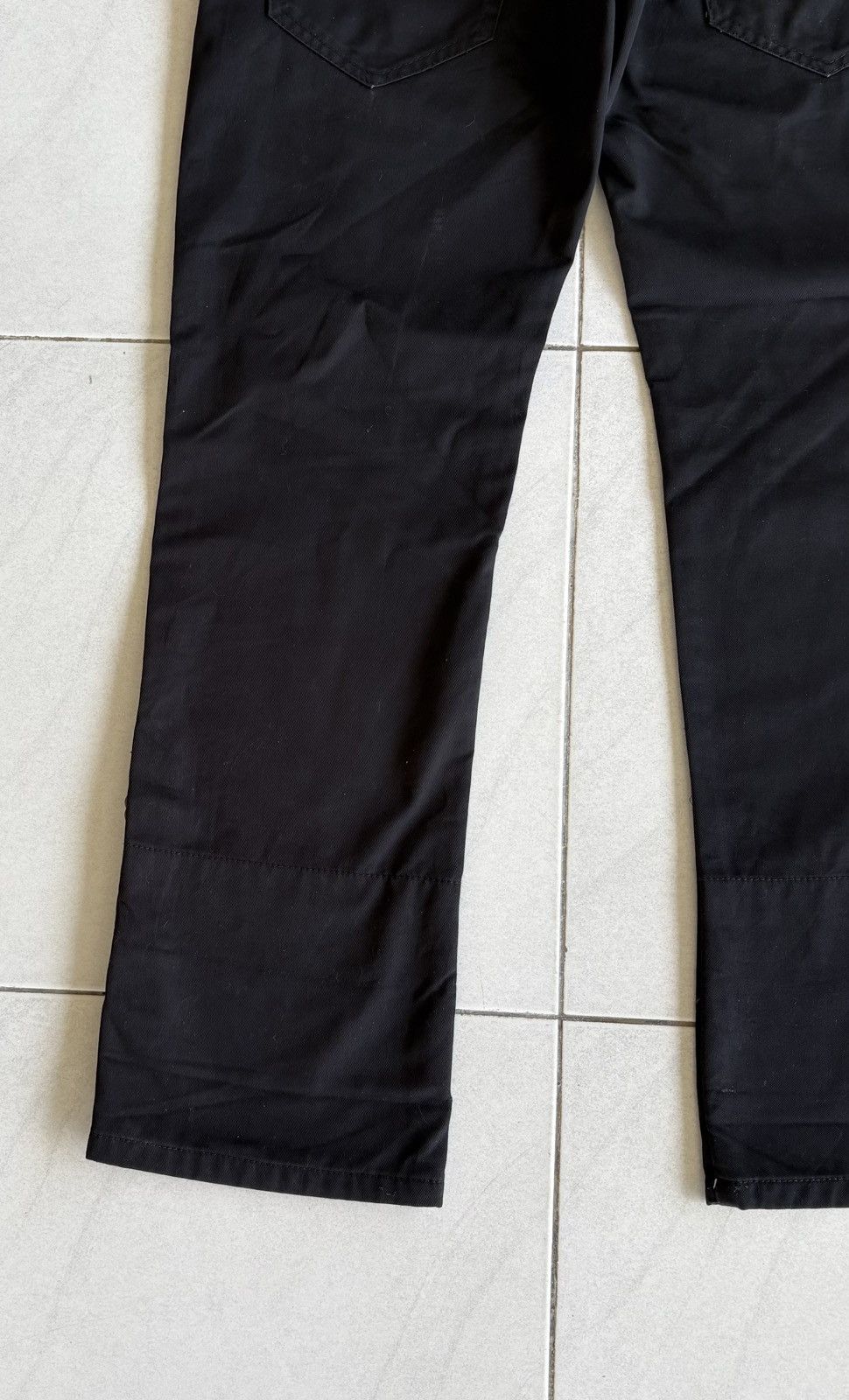 Japanese Brand Japanese High Quality Streetwear Double Waist Denim Size US 31 - 14 Thumbnail