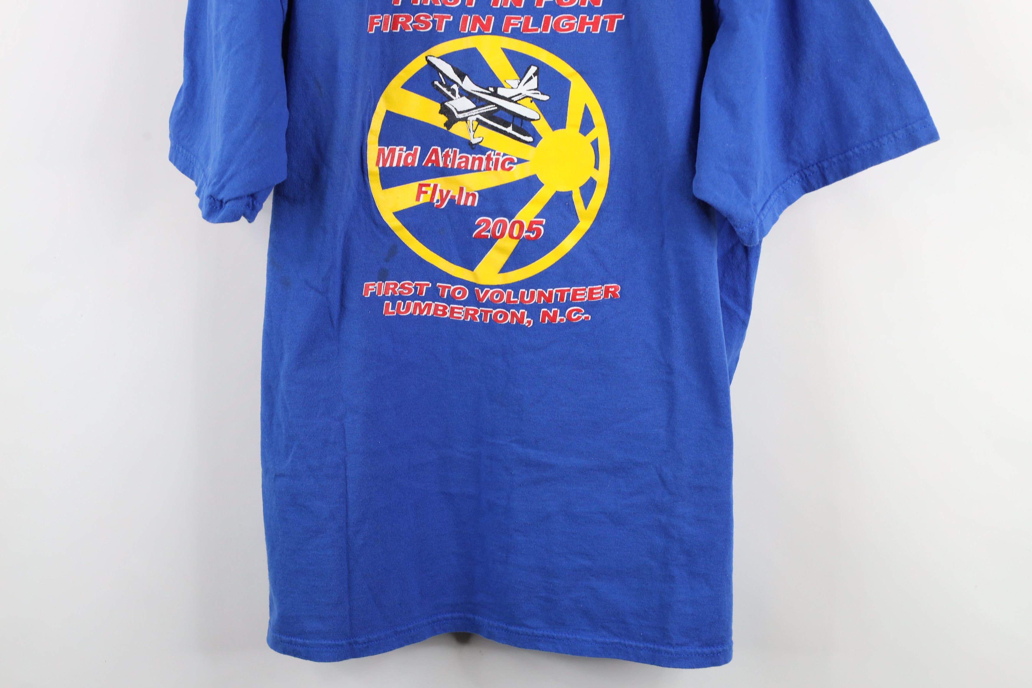 Vintage Vintage Y2K 2005 F-Troops Atlantic Fly In Airplane T-Shirt Size US XL / EU 56 / 4 - 3 Thumbnail
