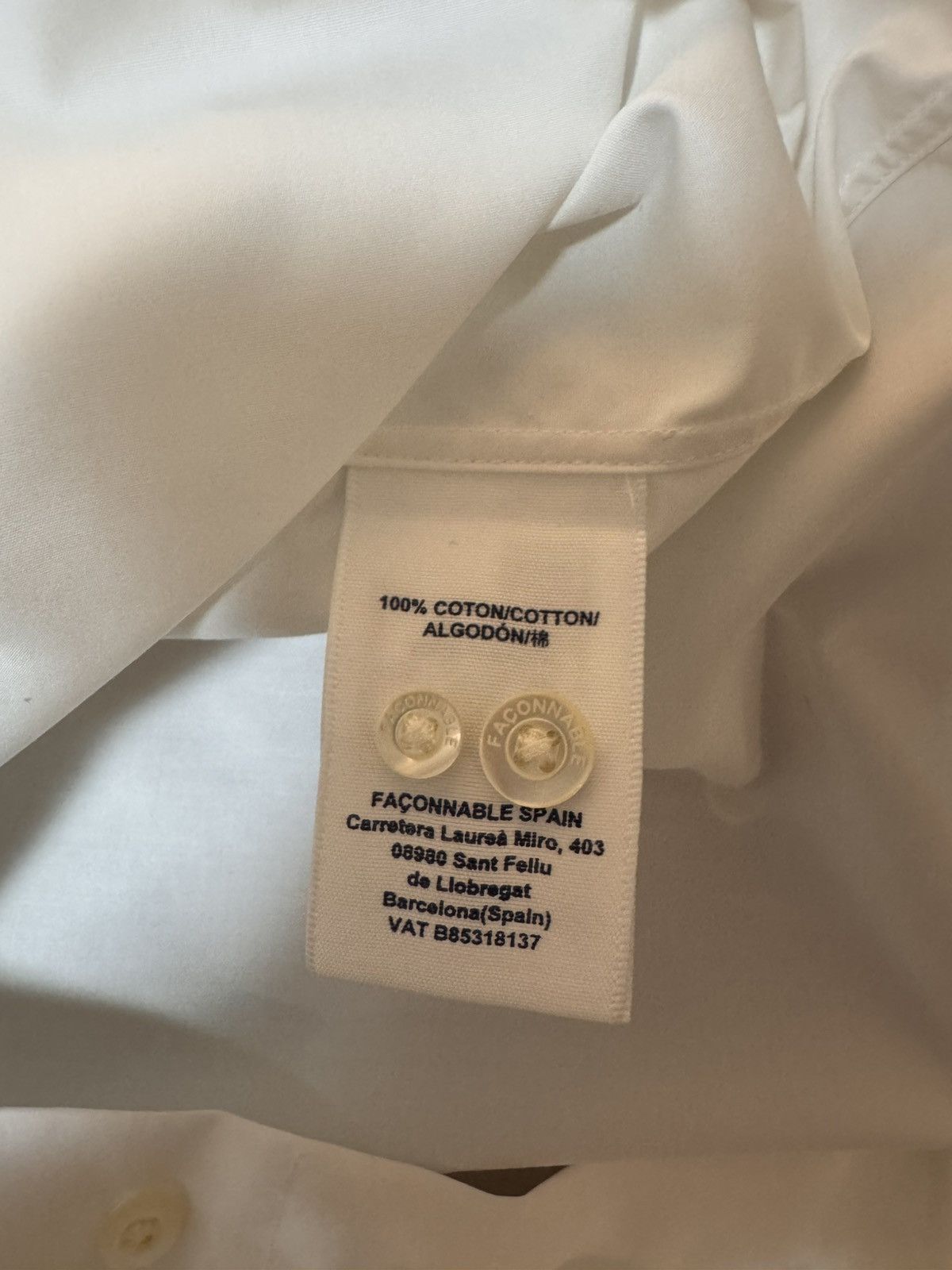 Faconnable Facconable Nylon Shirt Size US S / EU 44-46 / 1 - 4 Thumbnail