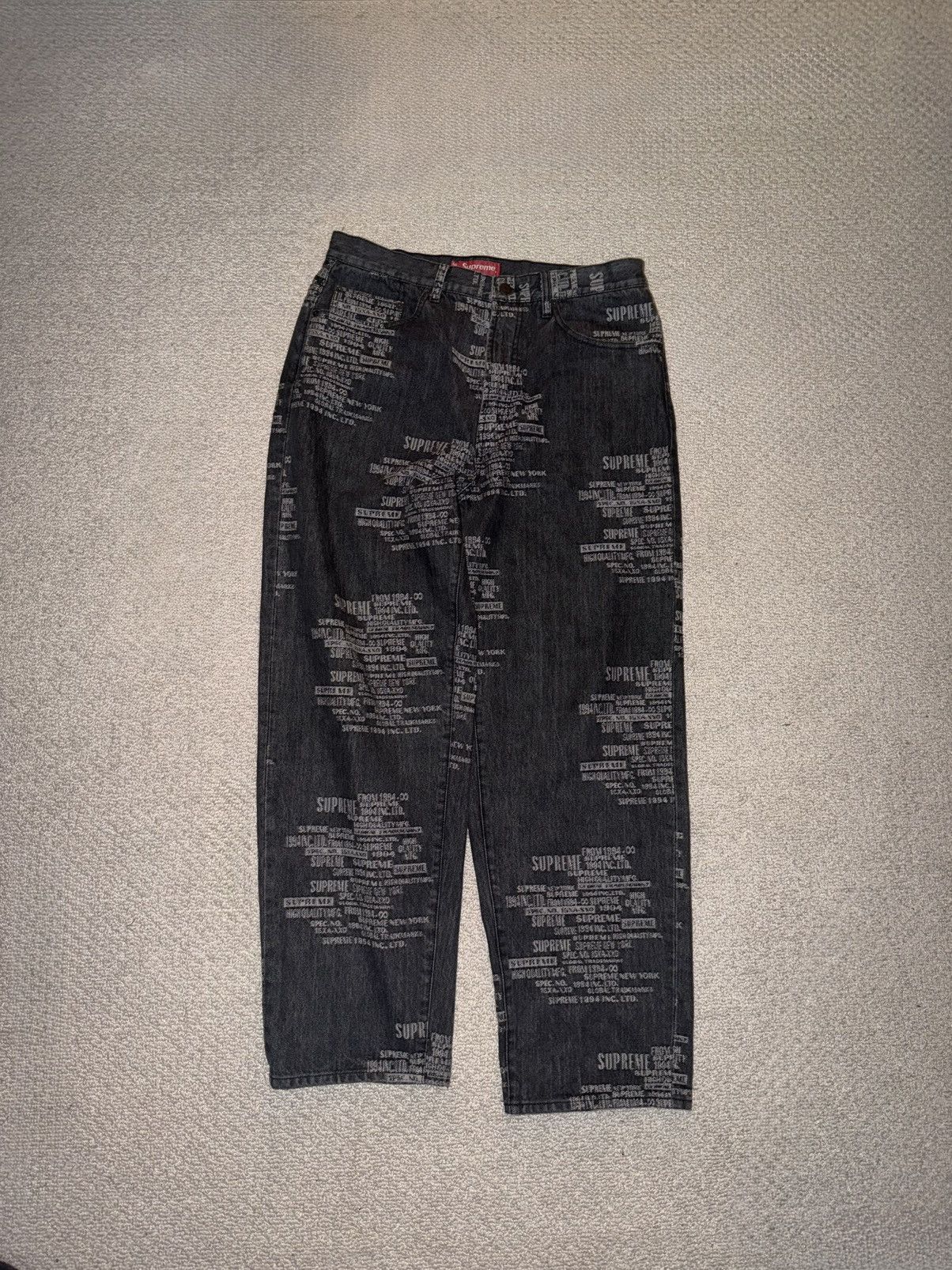 Supreme Supreme Jeans Size US 30 / EU 46 - 1 Thumbnail