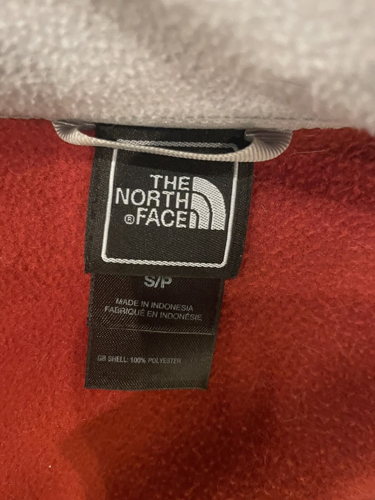 The North Face Red grey north face zip Size US S / EU 44-46 / 1 - 2 Thumbnail