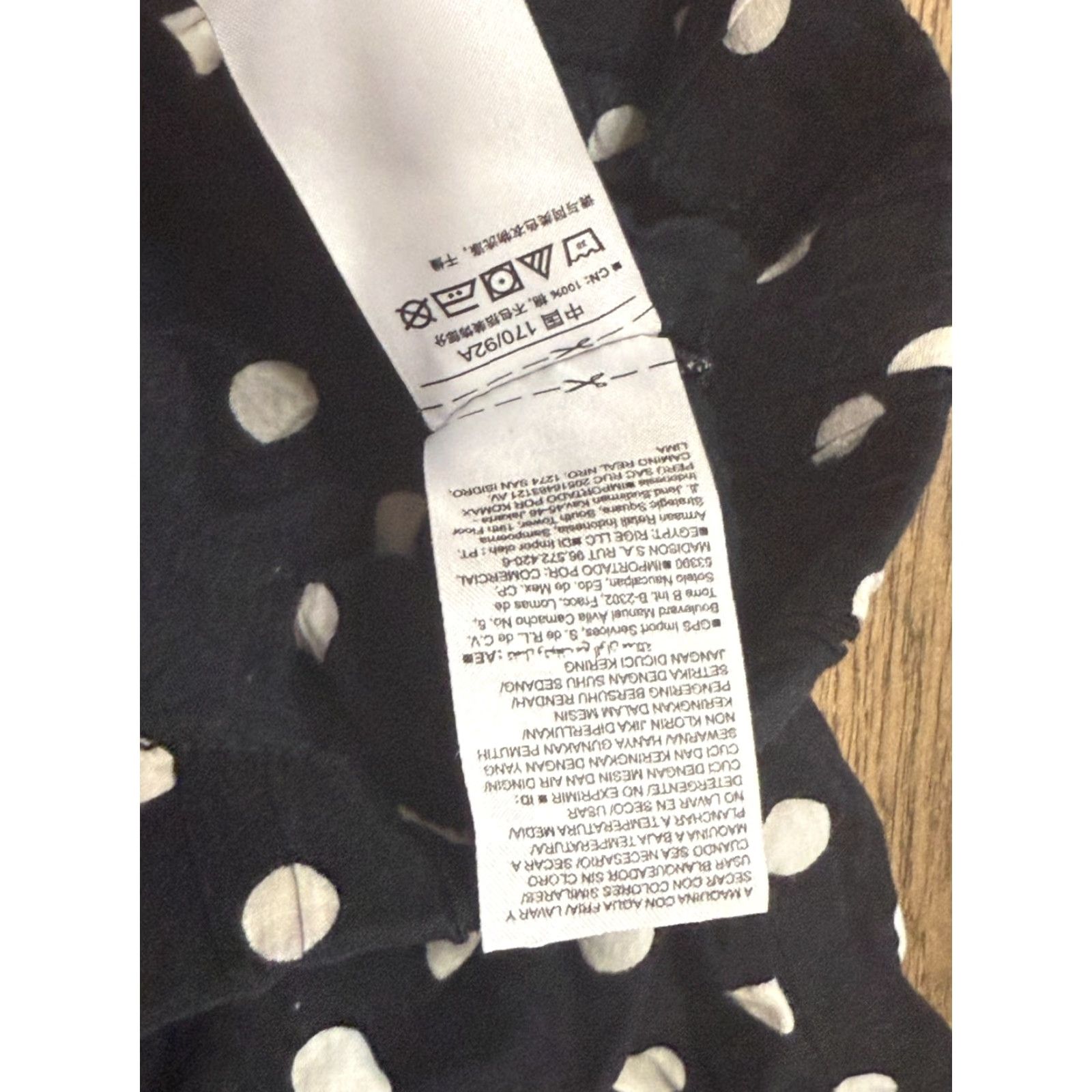 Old Navy Old Navy Sleep Shorts Women XL Black White Polka Dots Tie Waist Sleepwear Lightweight Flannel Fall Spring Summer Size ONE SIZE - 7 Thumbnail