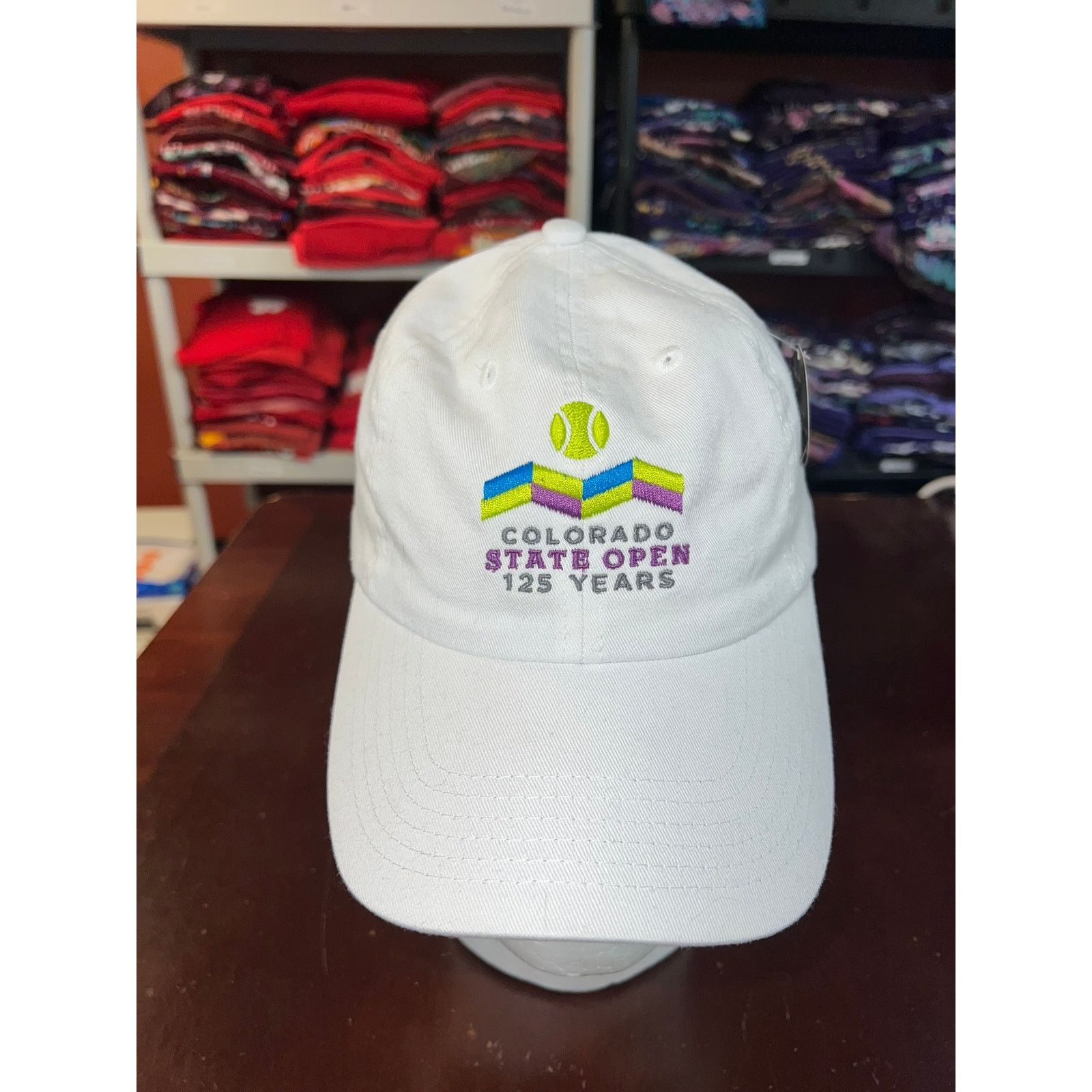 Imperial Colorado State Open Hat 125 Year Imperial Tennis Cap NWT Size ONE SIZE - 2 Thumbnail