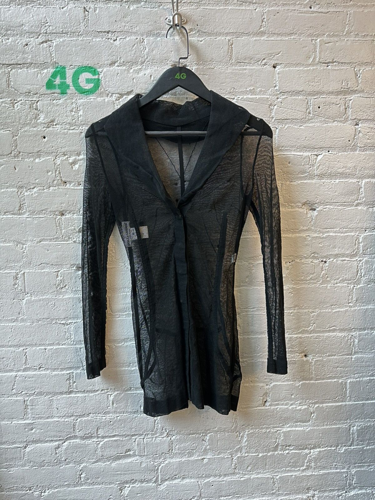 Dolce & Gabbana DOLCE & GABBANA MESH BUTTON BLOUSE Size M / US 6-8 / IT 42-44 - 1 Thumbnail