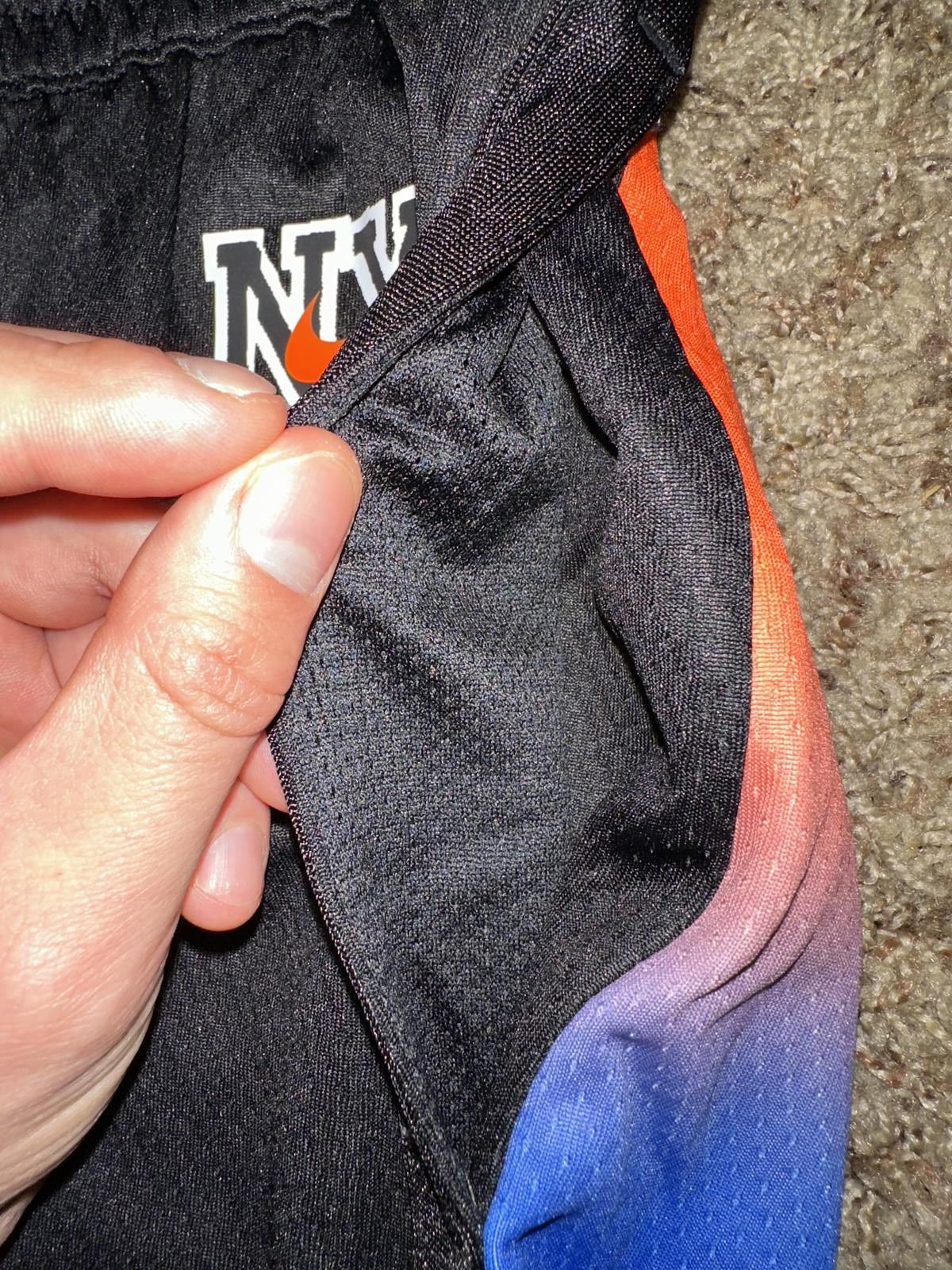 Nike Nike Men’s NBA New York Knicks Swingman Short Sample Size US 34 / EU 50 - 4 Thumbnail