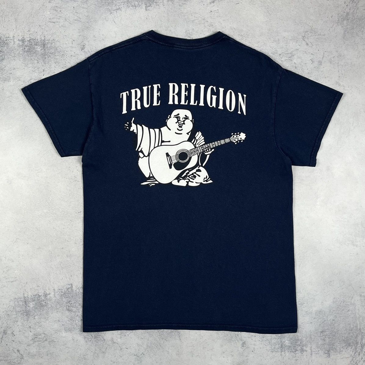 True Religion Vintage True Religion Buddha y2k big logo tee 00’s Size US M / EU 48-50 / 2 - 2 Thumbnail