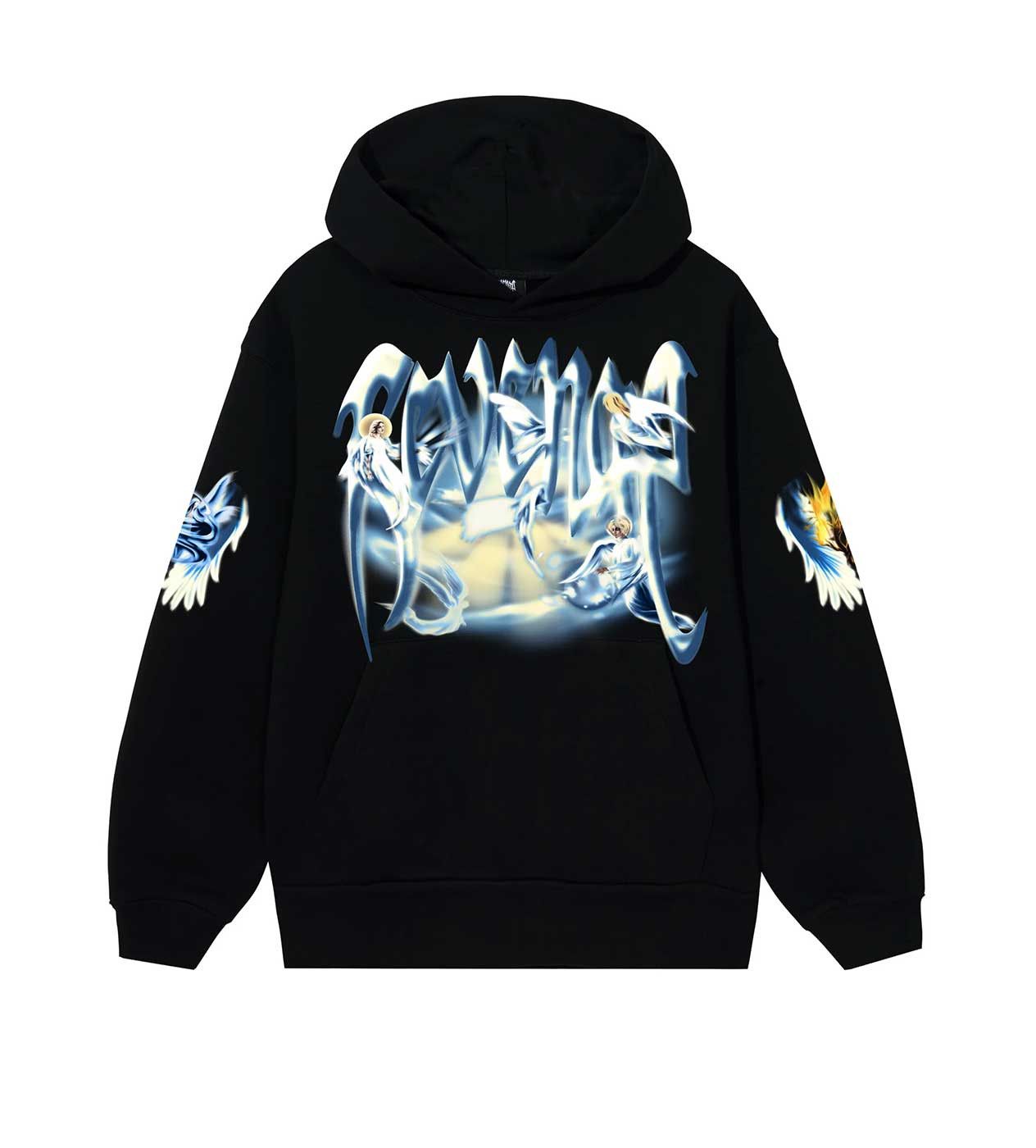 Revenge Angel Arch Logo Hoodie Black Size US S / EU 44-46 / 1 - 1 Thumbnail