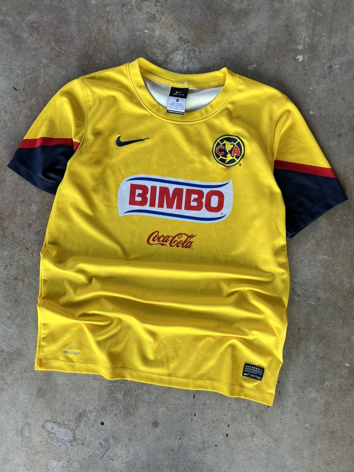 Nike Vintage Nike Liga MX America FC Soccer Jersey Kit Size US S / EU 44-46 / 1 - 1 Thumbnail