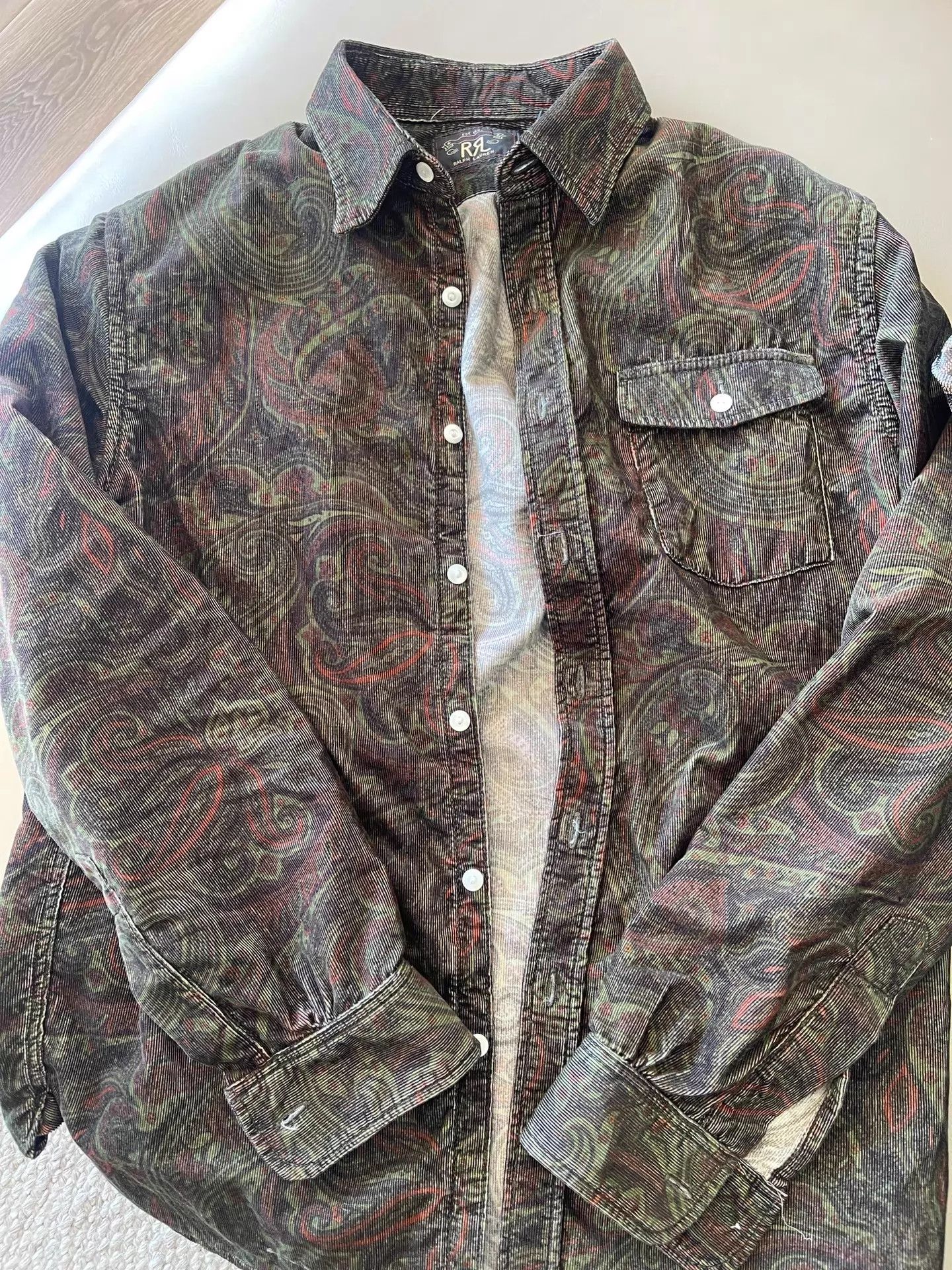 RRL Ralph Lauren RRL New Subtle Paisley Western Old Money M Jacket Size US M / EU 48-50 / 2 - 1 Thumbnail