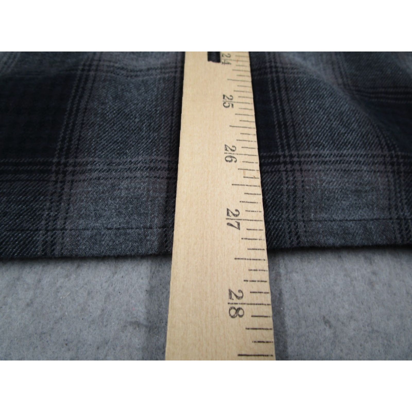 Allsaints VINTAGE AllSaints Men's Shirt Long Sleeve Check Cotton Casual Button Up Gray Small Size US S / EU 44-46 / 1 - 7 Thumbnail