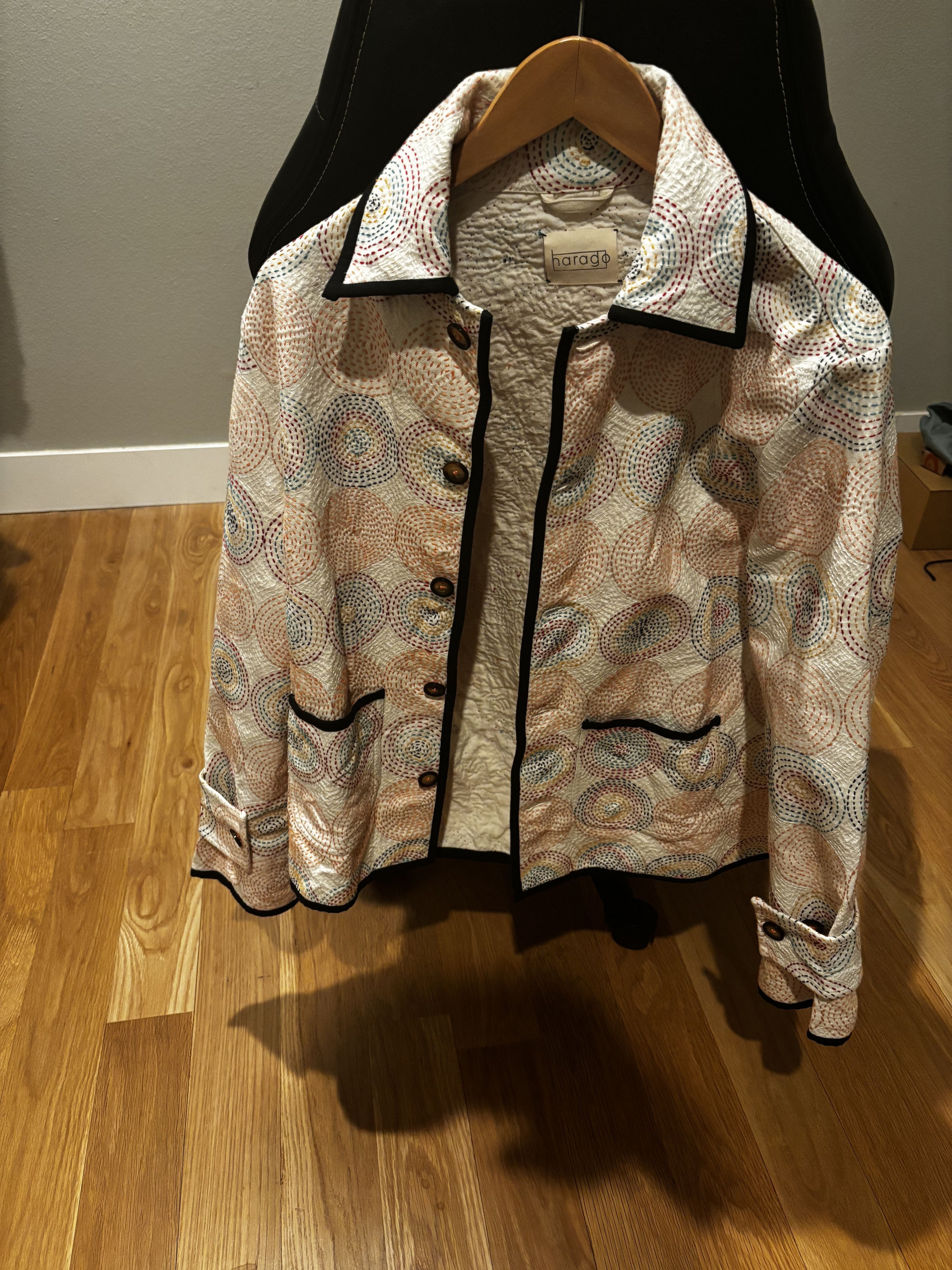 HARAGO Circle Embroidered Jacket Size US M / EU 48-50 / 2 - 1 Thumbnail