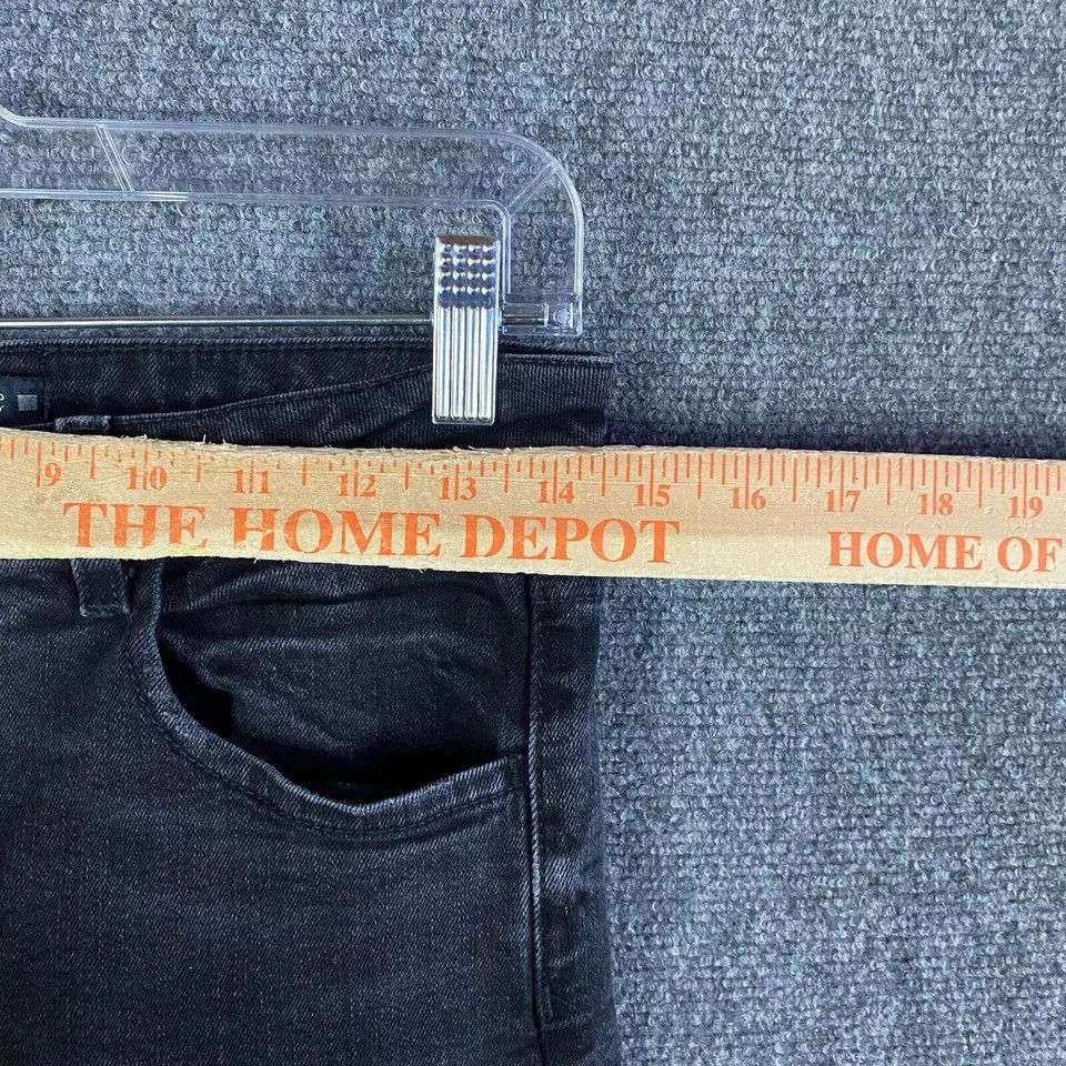 Zara Zara Jeans Women's Size 8 Straight Leg Denim Gray Cut Off Size 30" / US 8 / IT 44 - 2 Thumbnail