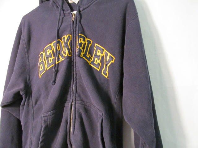 Designer Vintage Berkeley Hooded Zip-Up Sweatshirt Size US S / EU 44-46 / 1 - 4 Thumbnail