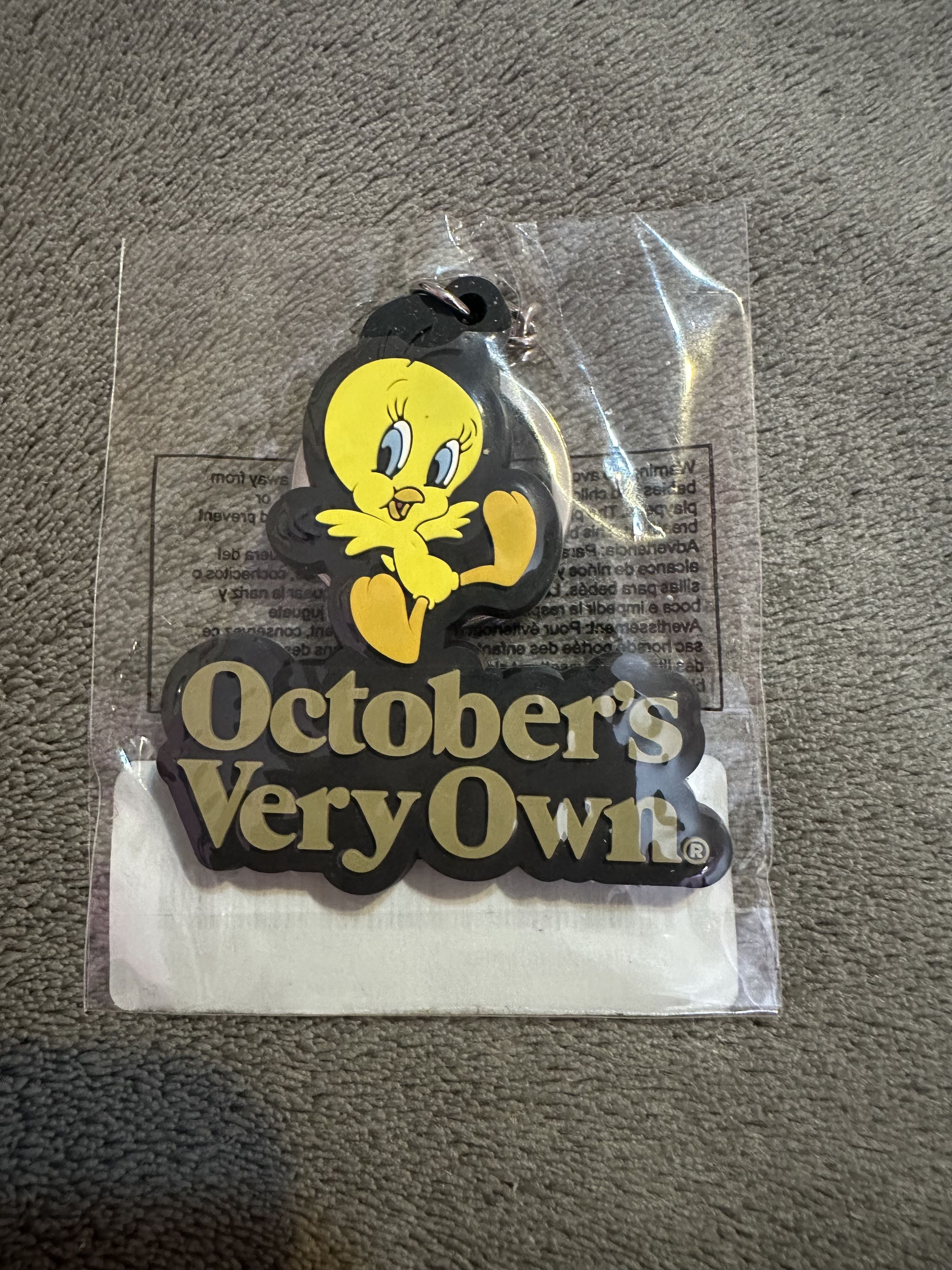 October's Very Own OVO x Looney Tunes Tweety Bird Keychain (brand new) Size ONE SIZE - 1 Thumbnail