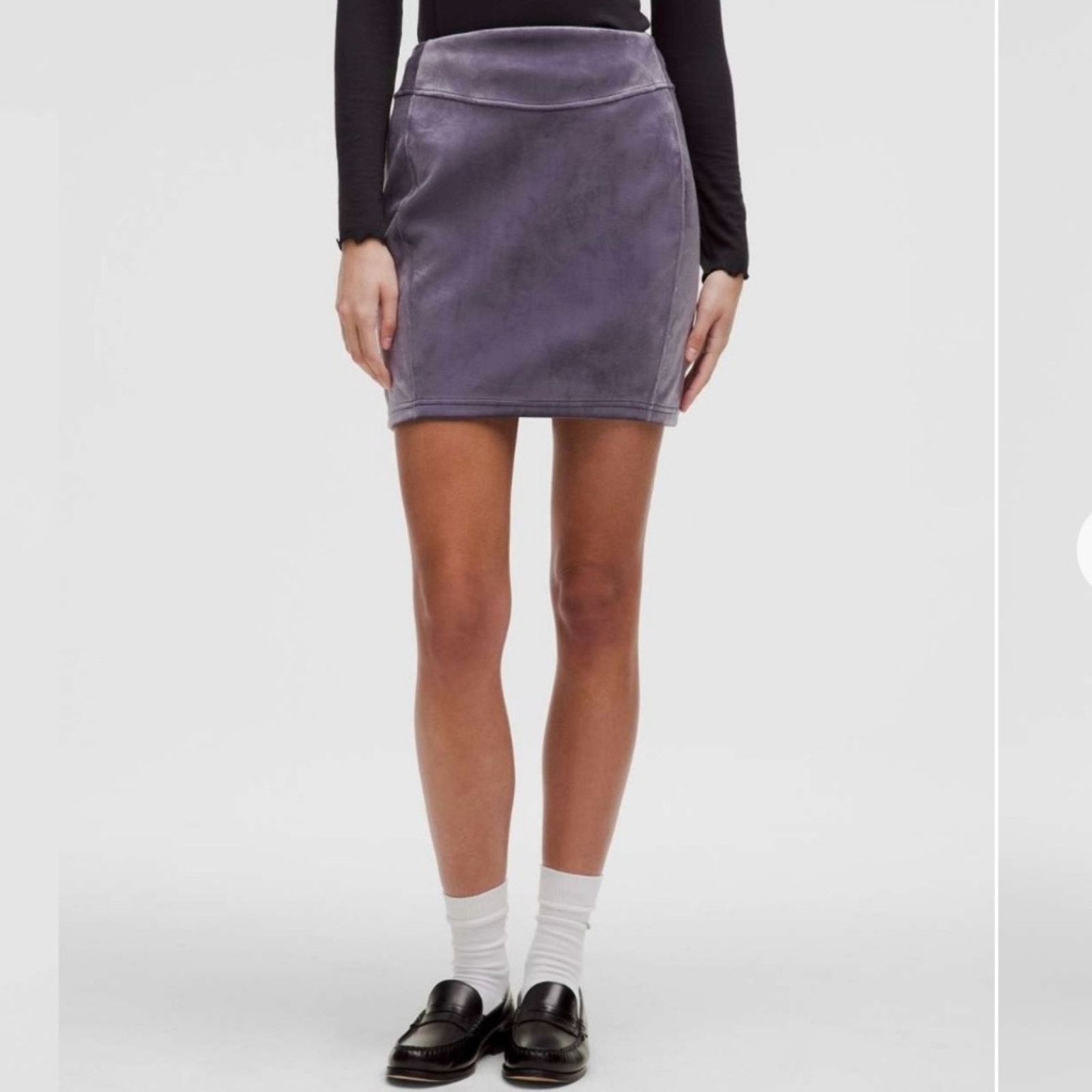 Lululemon Lululemon Scuba High-Rise Mini Skirt *Velvet XL Size 36" / US 14 / IT 50 - 1 Thumbnail