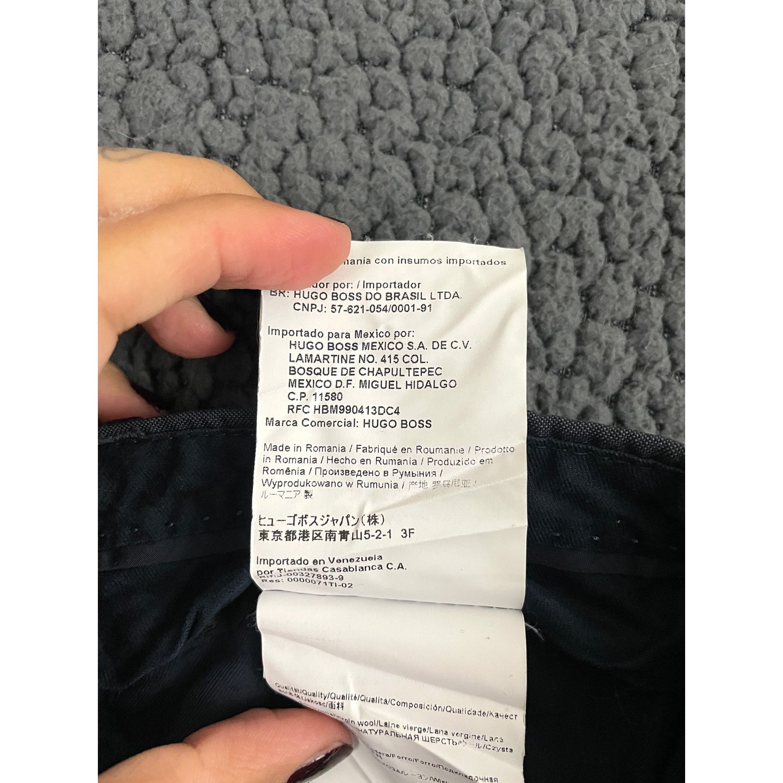 Hugo Boss Hugo Boss Dress Pants 34 R Men's 100% Virgin Wool Size US 34 / EU 50 - 7 Thumbnail