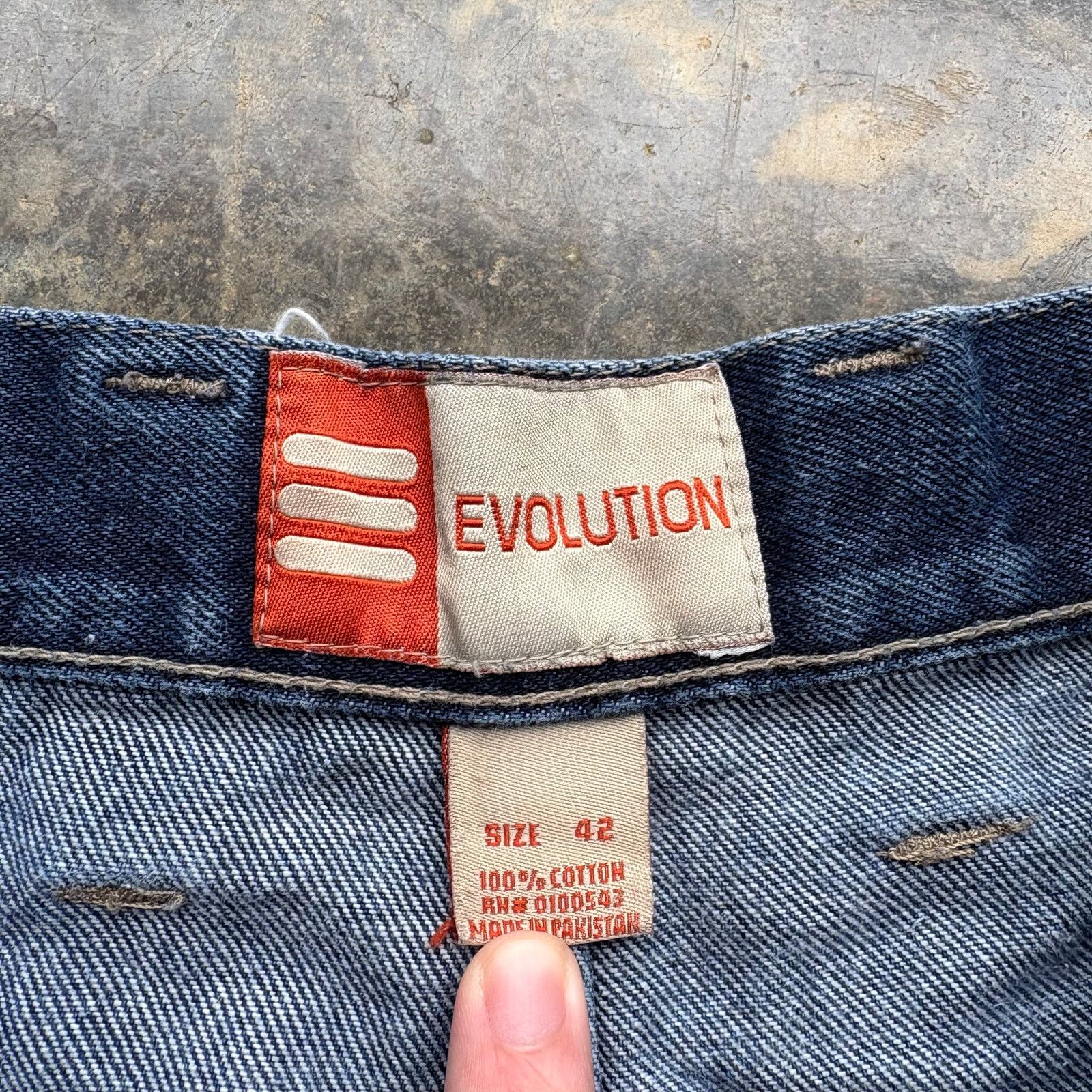 Vintage Baggy Vintage Y2K EVOLUTION Carpenter Jorts Size 42 Size US 42 / EU 58 - 2 Thumbnail