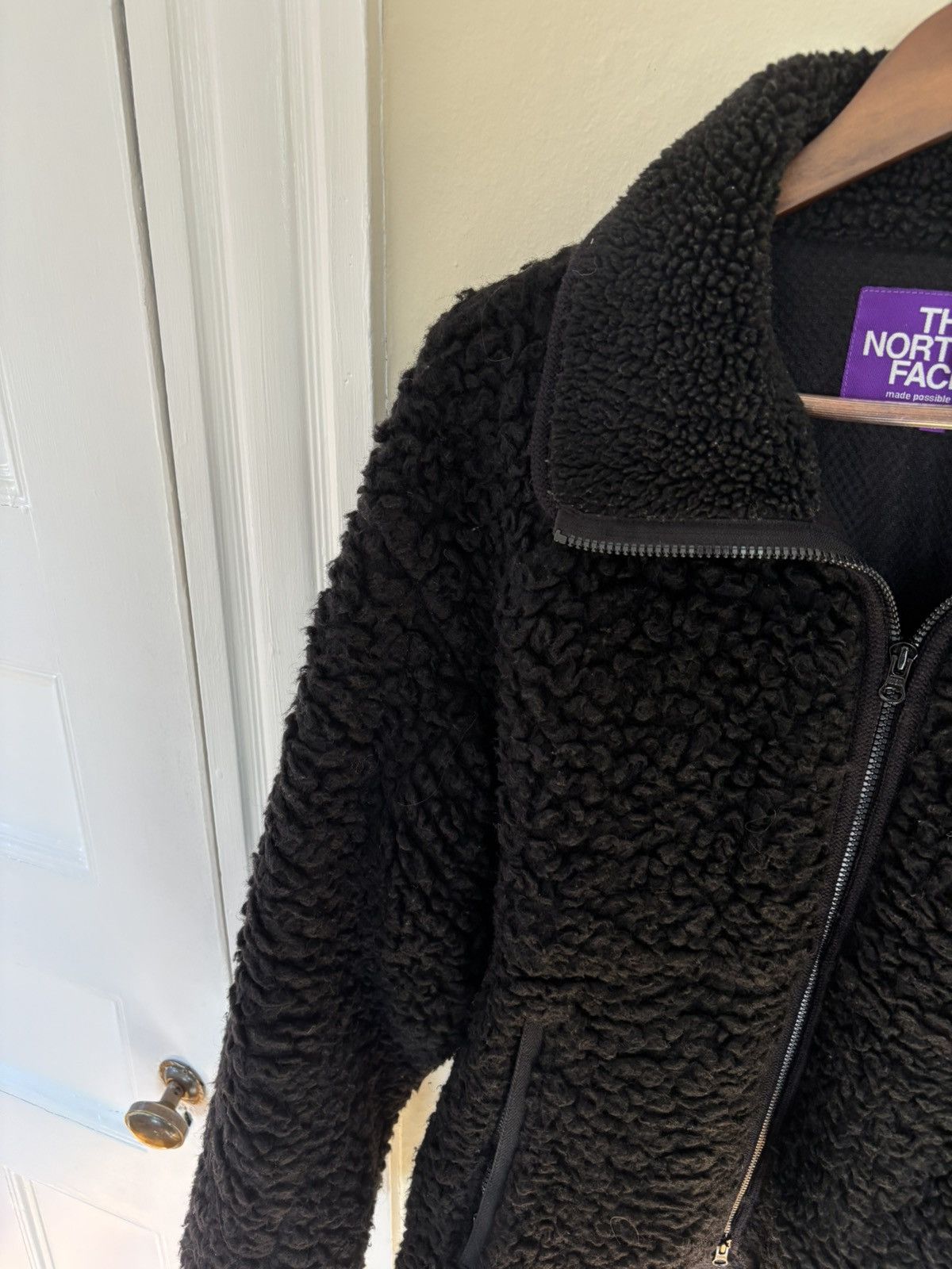 Nanamica × The North Face Purple Label Oversized Sherpa Wool Fleece Jacket (Black) Size US M / EU 48-50 / 2 - 3 Thumbnail