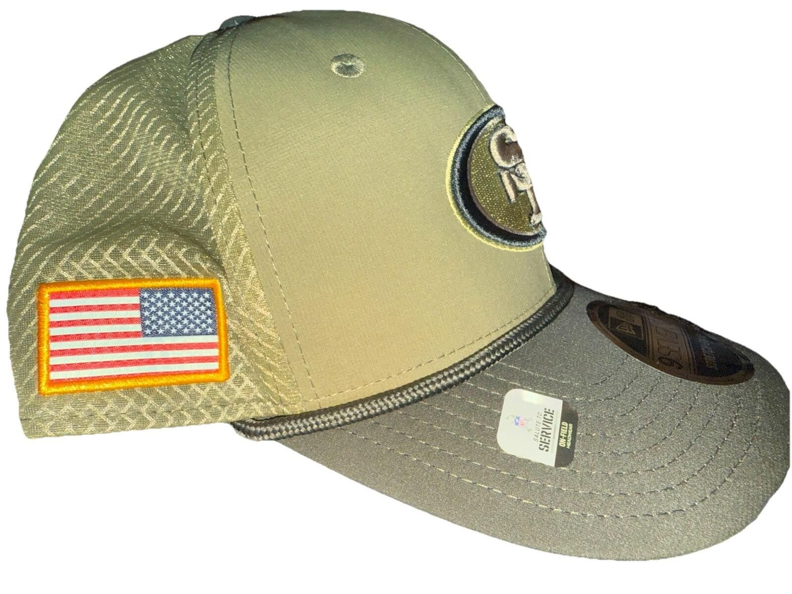 New Era NewEra San Francisco 49ers SnapBack Salute To Service NFL Size ONE SIZE - 7 Thumbnail
