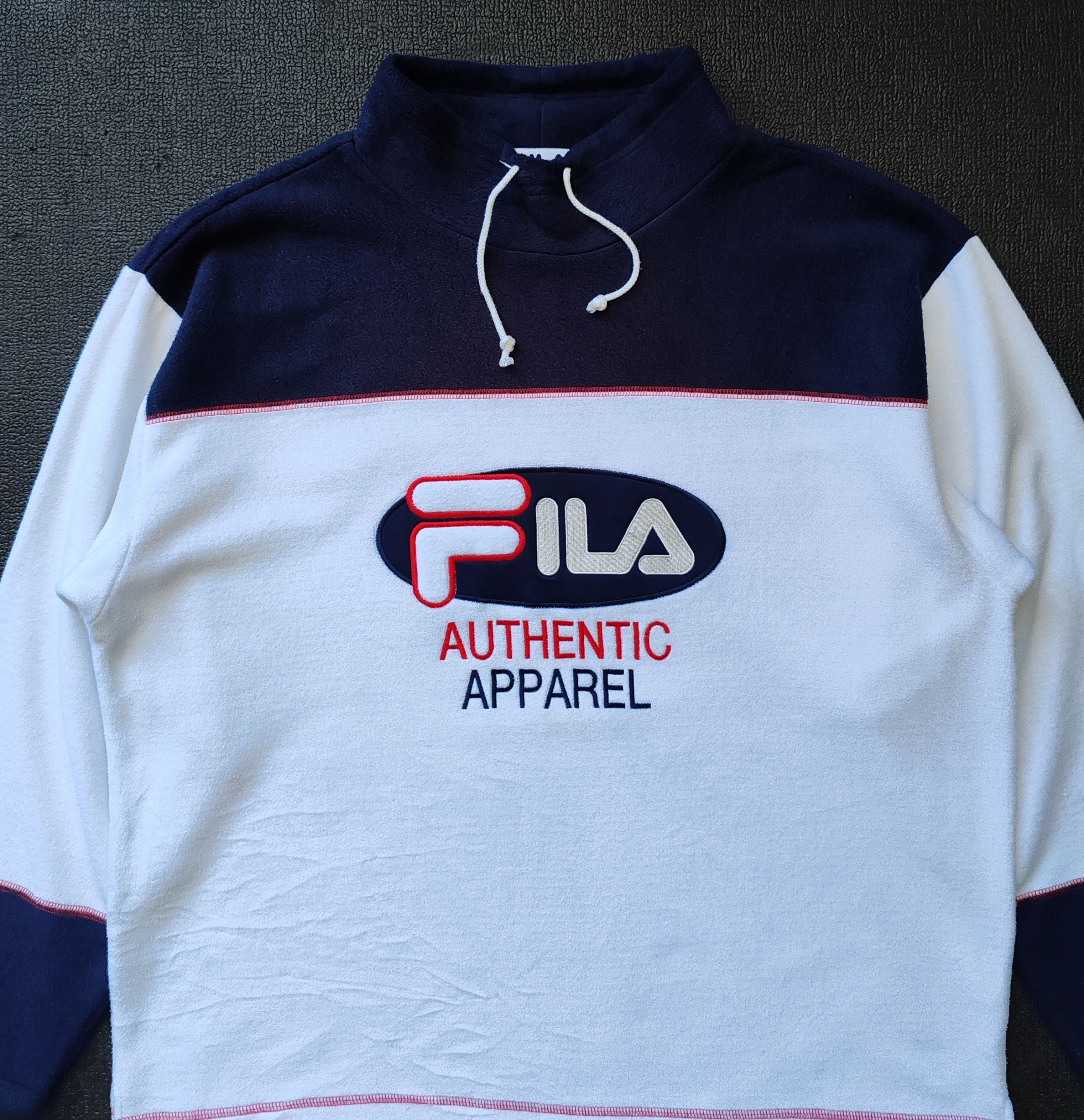 Fila Fila Vintage fleece 90s Sweater Jacket size Medium Size US M / EU 48-50 / 2 - 3 Thumbnail
