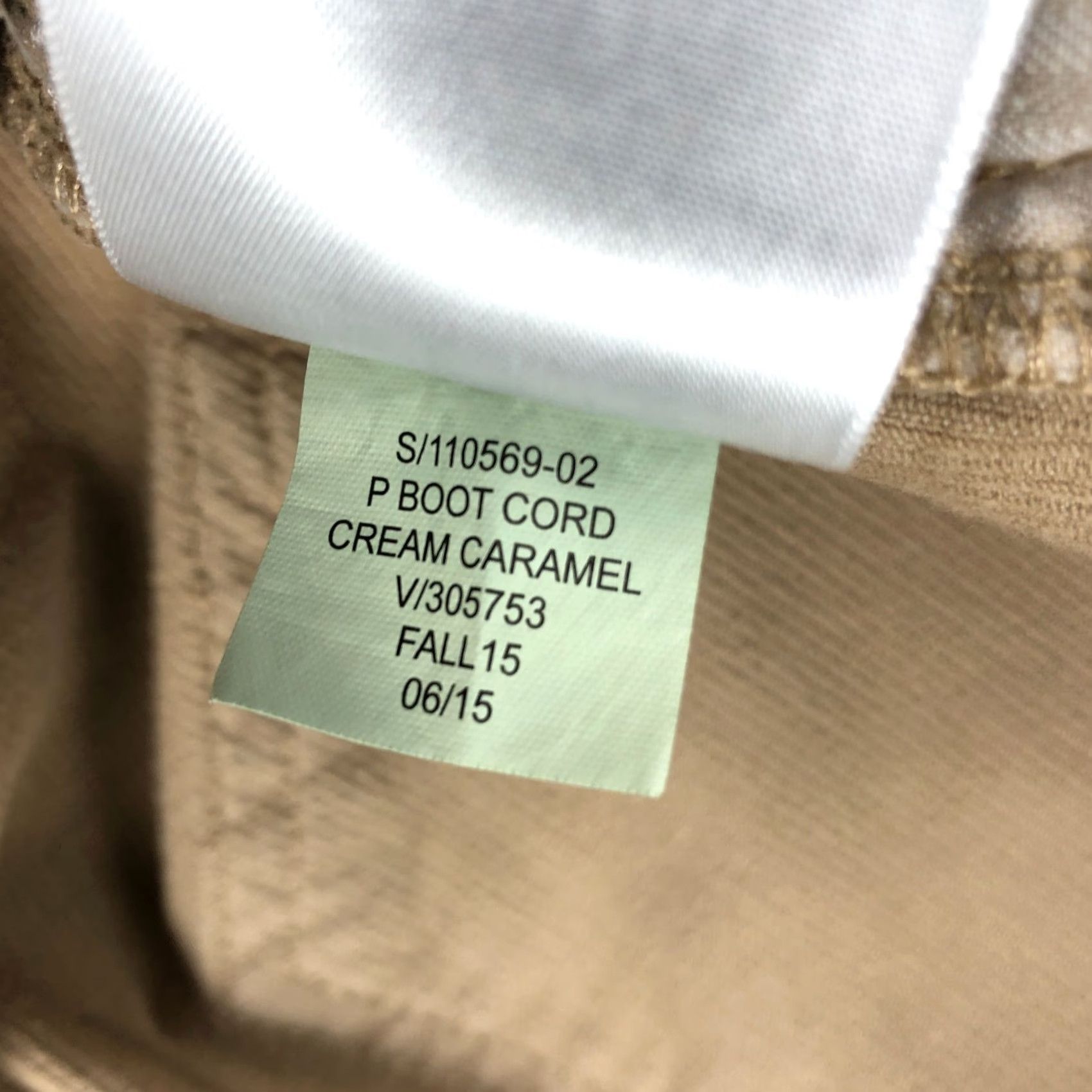 Gap Gap Pants Womens Size 32R Bootcut Corduroy Brown 1969 Gap 1969 Chino Pant Womens Regular 32in Inseam Brown Corduroy Size 24" / US 00 / IT 34 - 7 Thumbnail
