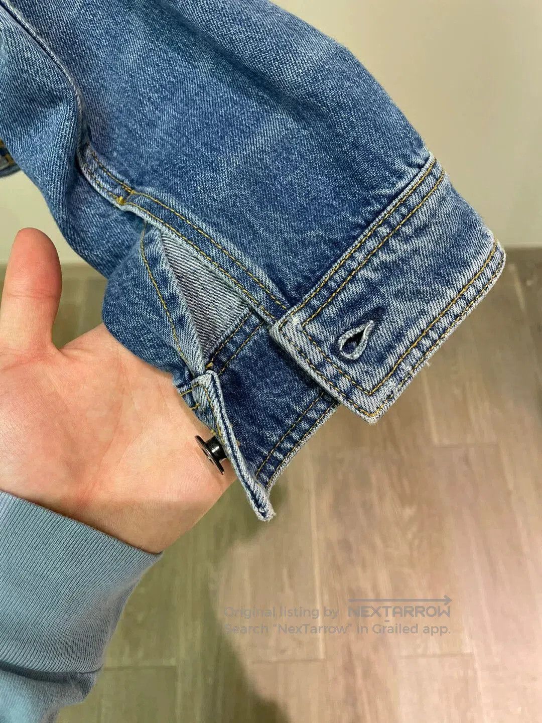 Valentino VALENTINO Men's Denim Jacket. Size US M / EU 48-50 / 2 - 5 Thumbnail