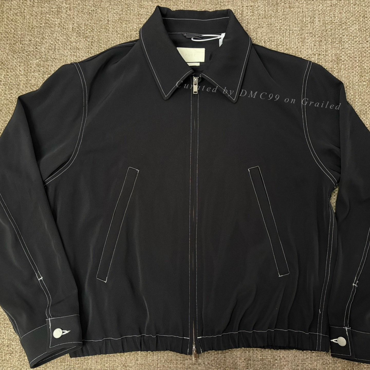 YOKE Yoke 25ss Front Zip Short Blouson Size US XL / EU 56 / 4 - 1 Thumbnail