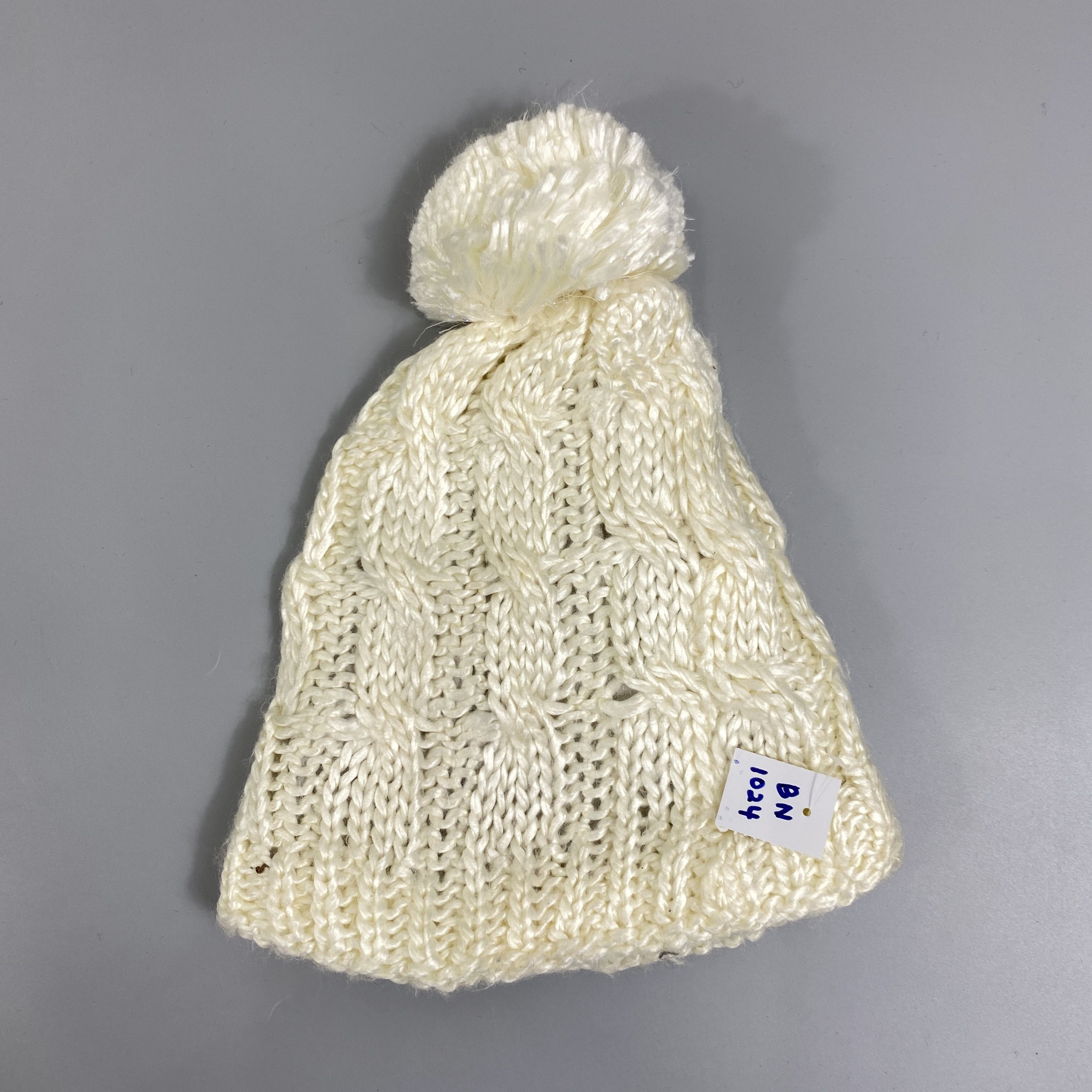 Japanese Brand Knitted Beanie Hat With Pom Pom -BN1024 Size ONE SIZE - 6 Thumbnail
