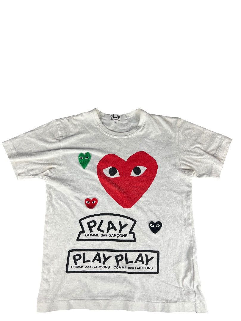 Comme des Garcons Comme Des Garcons “Wear Your Freedom” White T